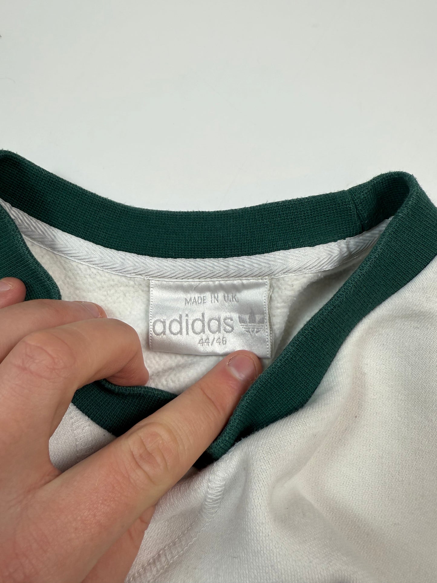 Adidas spell out sweatshirt (M)