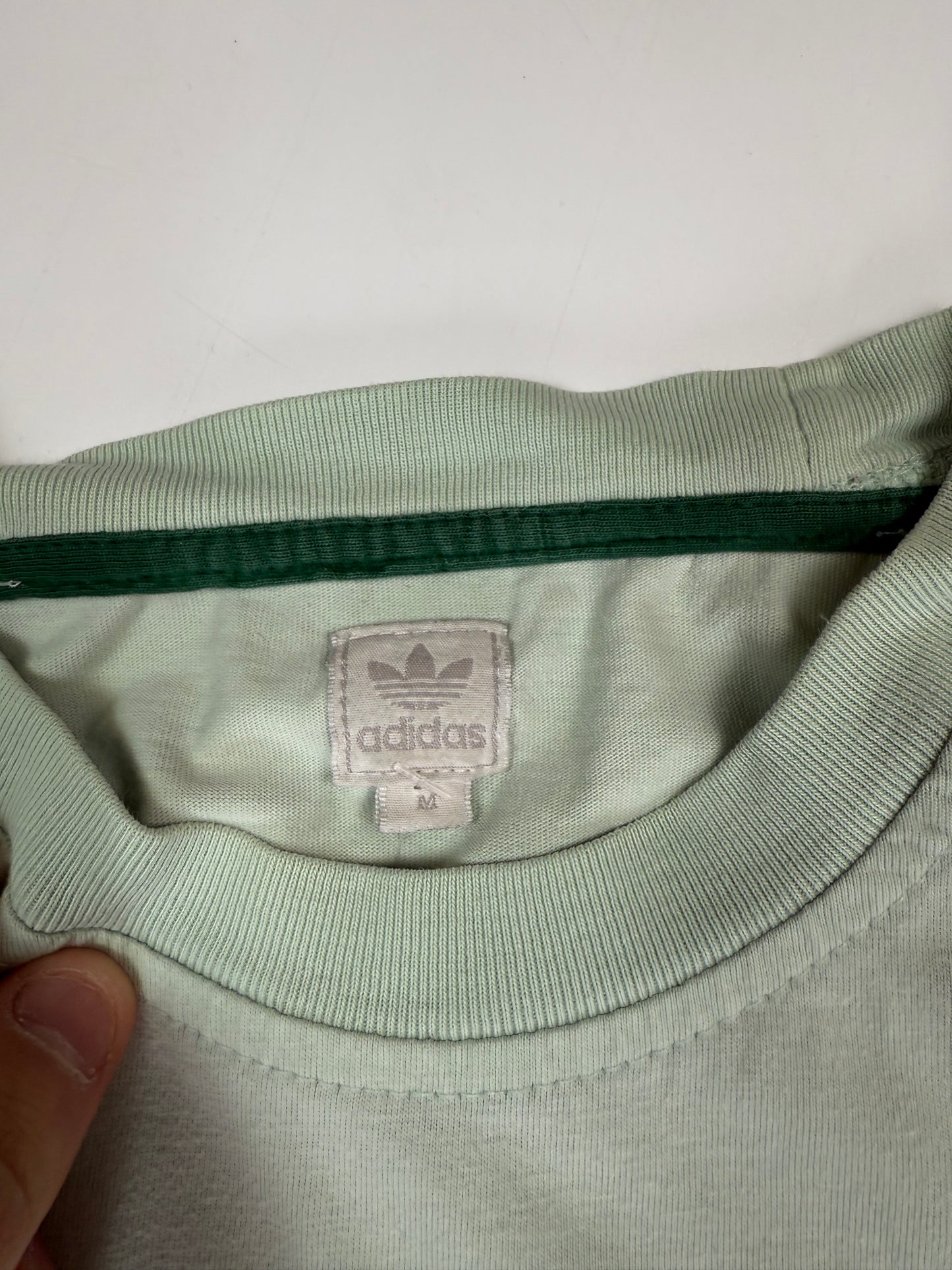 Vintage Adidas originals centre logo tee (M)