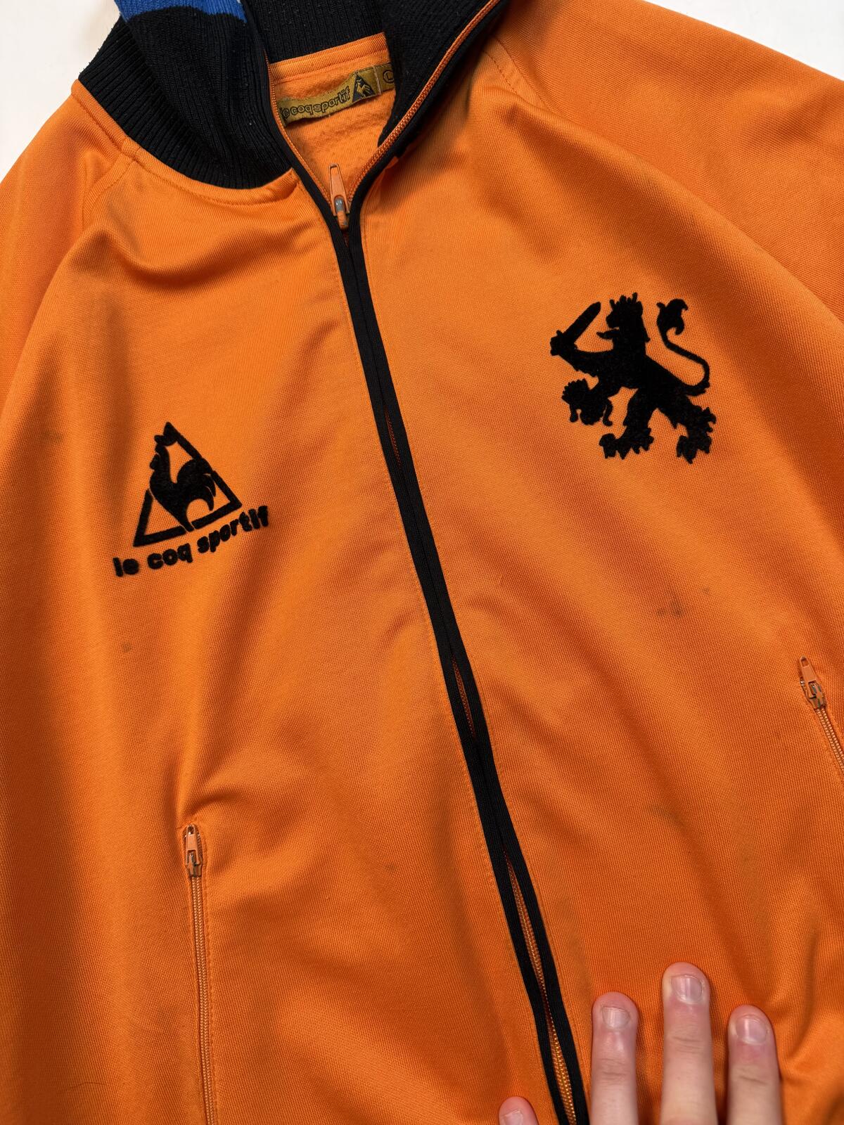 Vintage 90s Netherlands Le coq sportif track top (S)