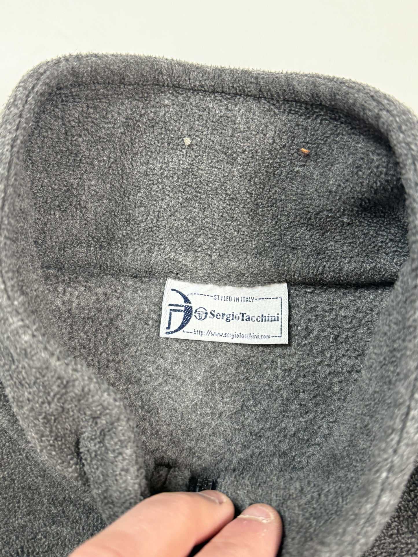 Vintage Sergio Tacchini quarter zip fleece (L)