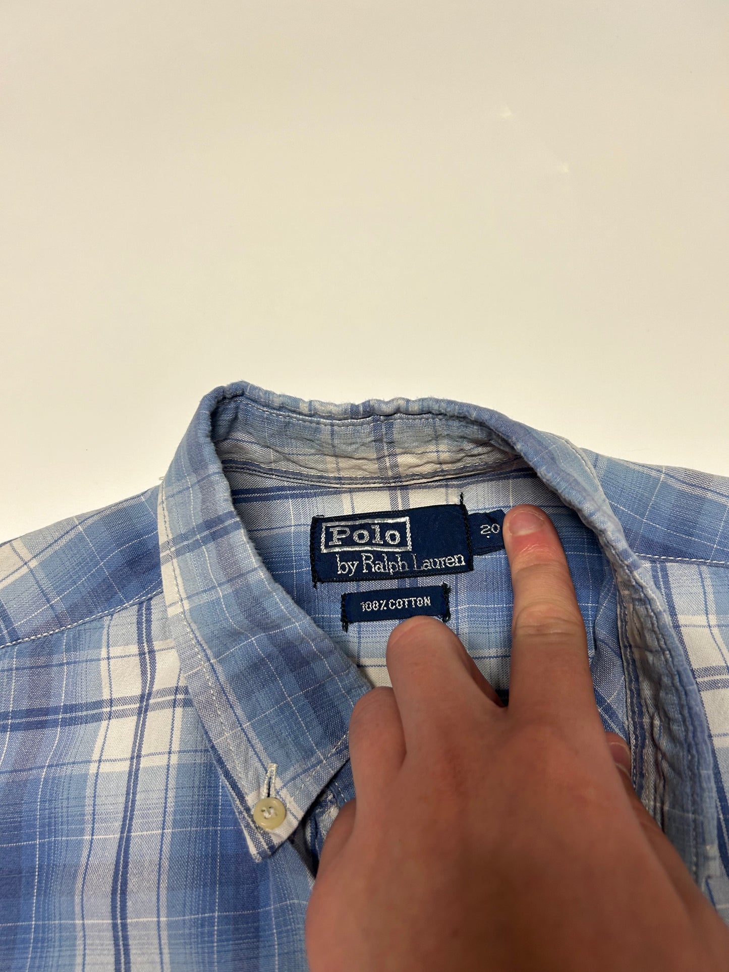 Vintage Ralph Lauren check shirt (L)