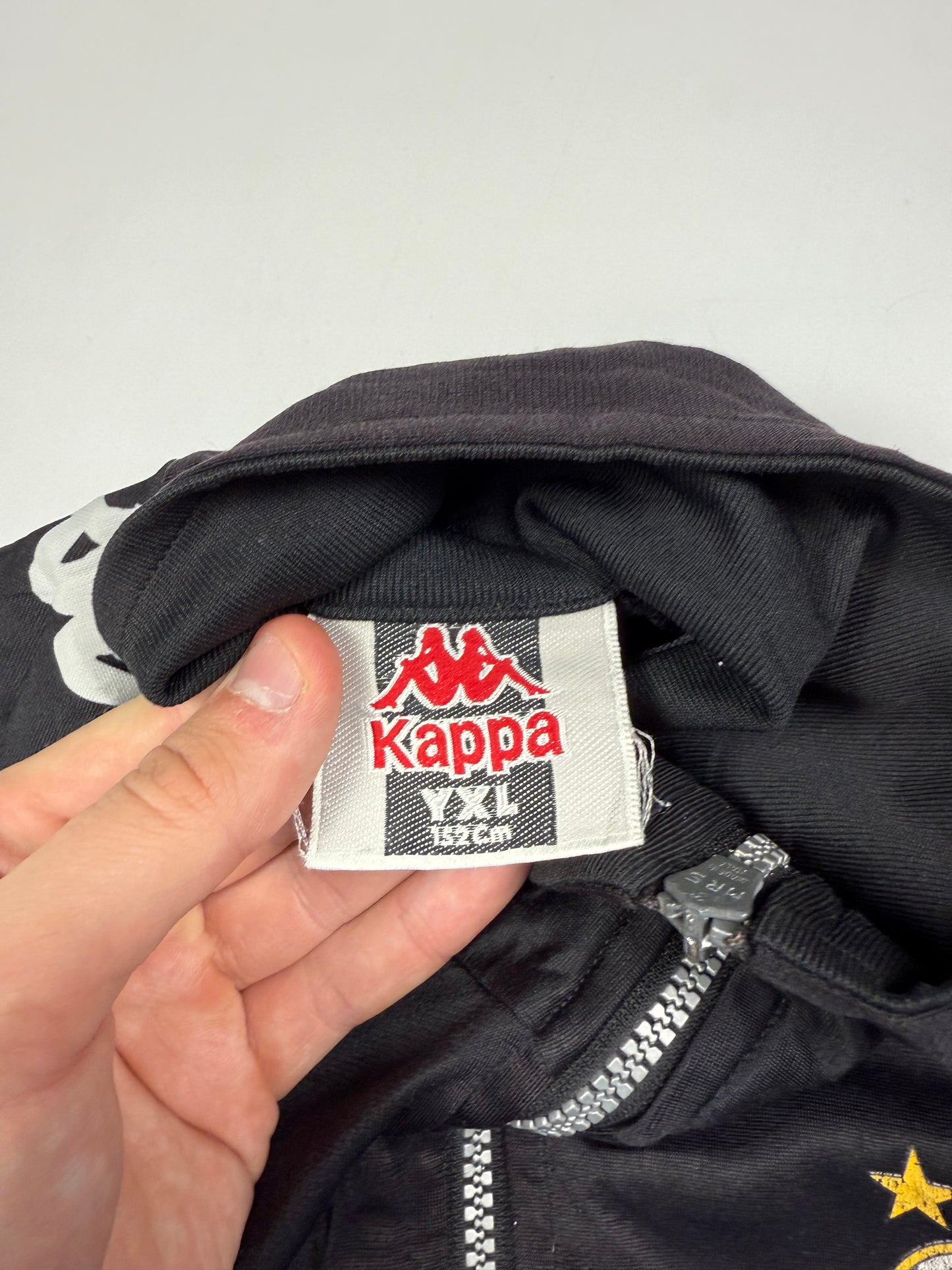 Vintage Juventus 1998/99 Kappa football track jacket (YXL)