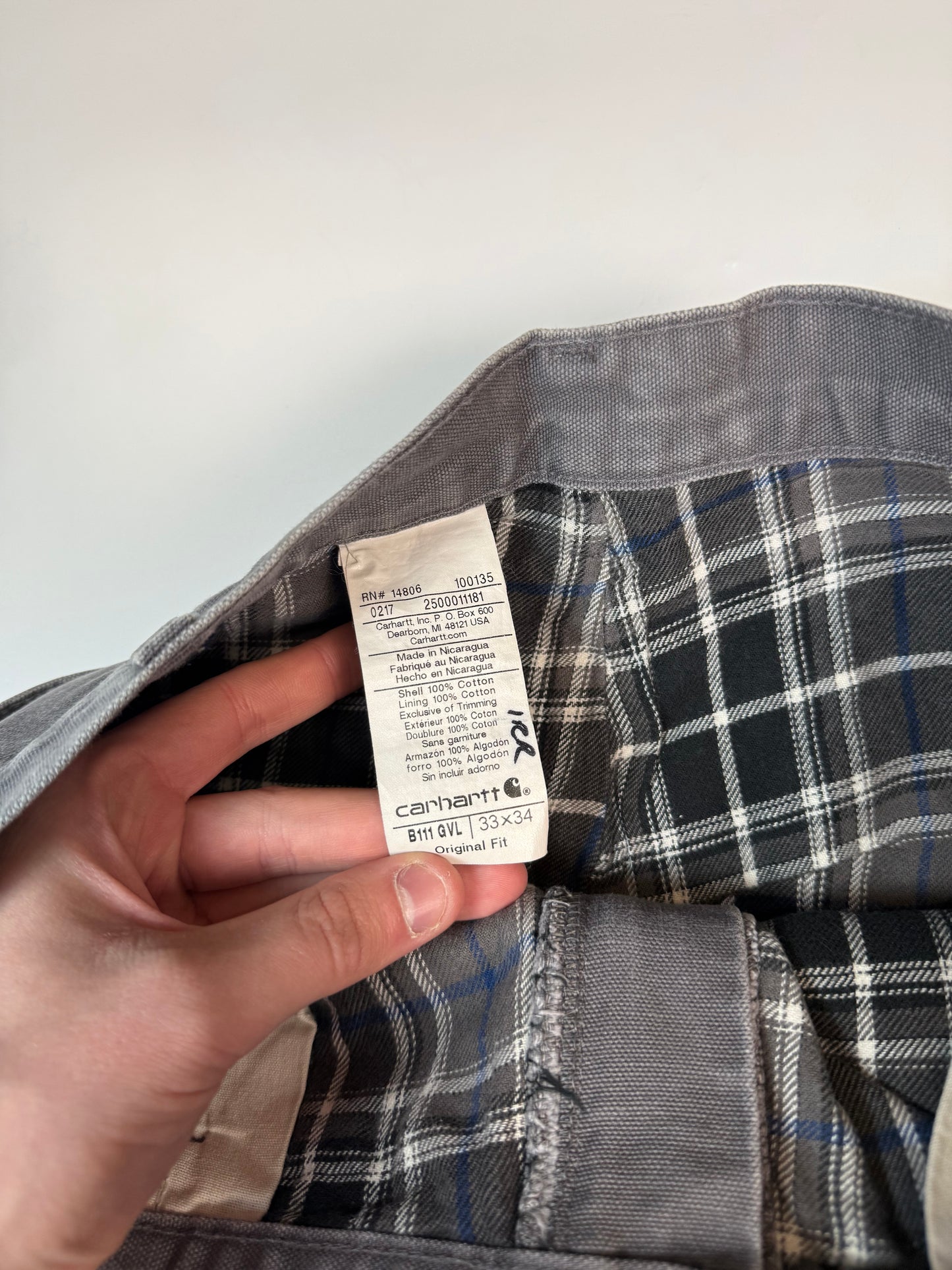 Carhartt baggy carpenter pants (W33)