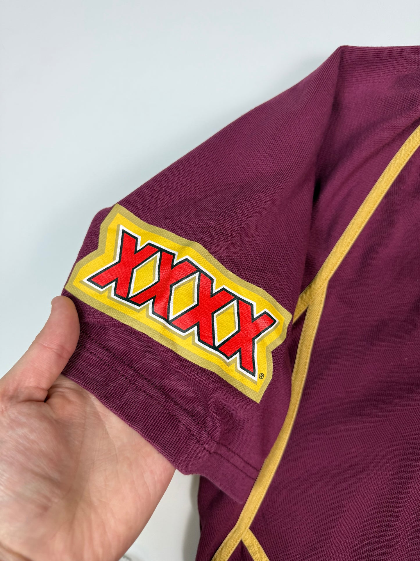 Queensland Maroons state of origin Canterbury rugby league shirt (L)