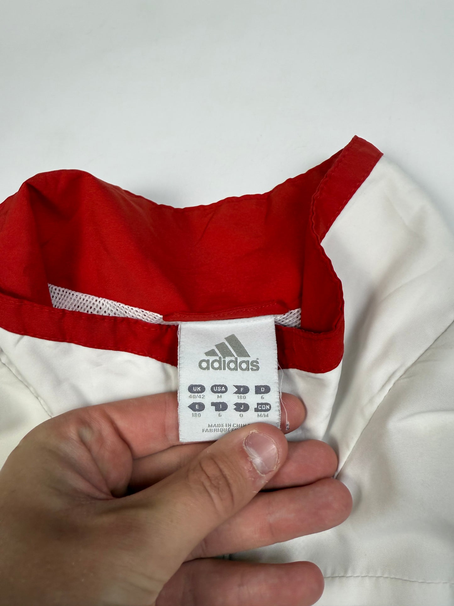 Vintage Bayern Munich 2007/08 Adidas football track jacket (M)