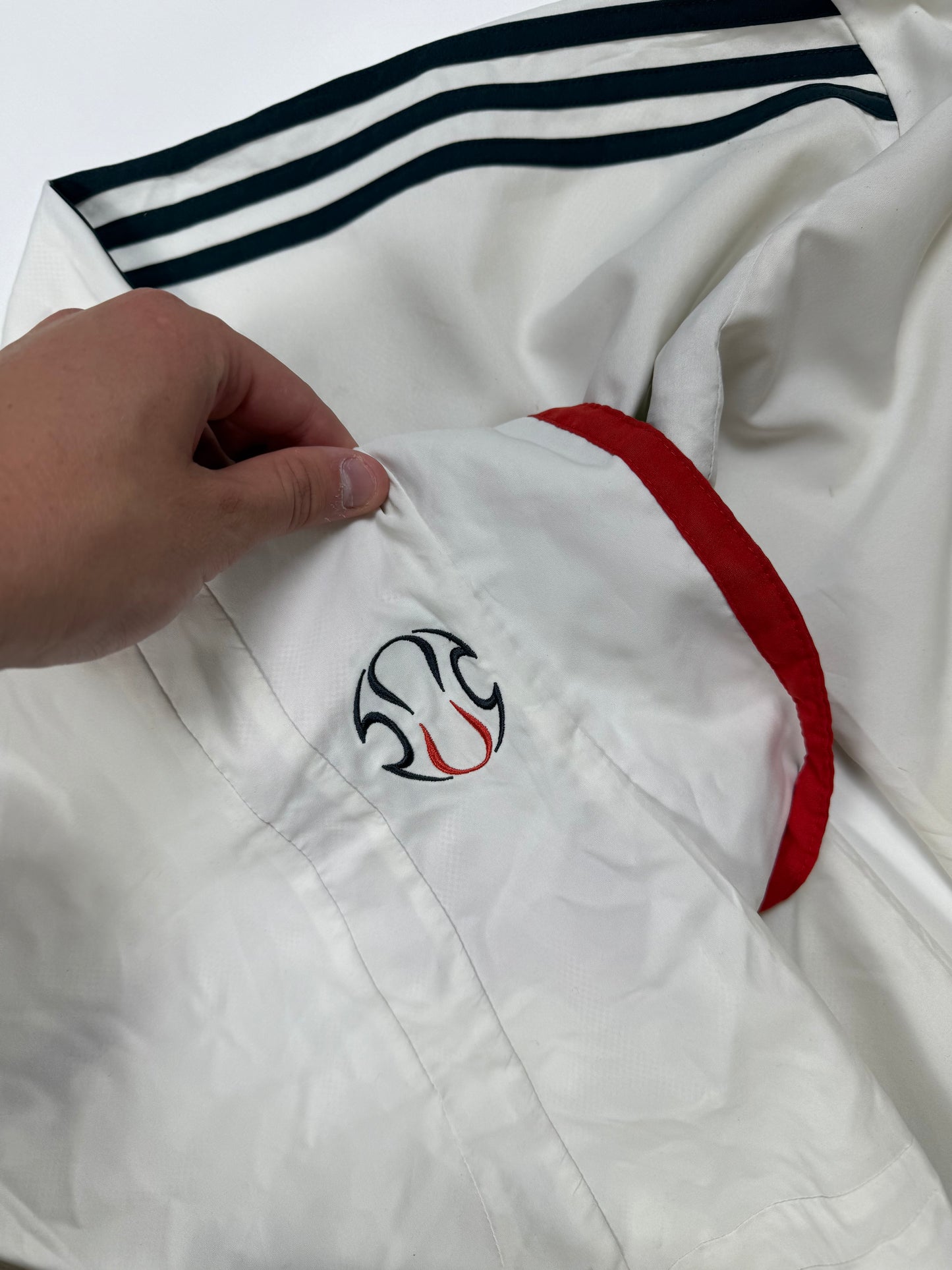 Vintage Bayern Munich 2007/08 Adidas football track jacket (M)