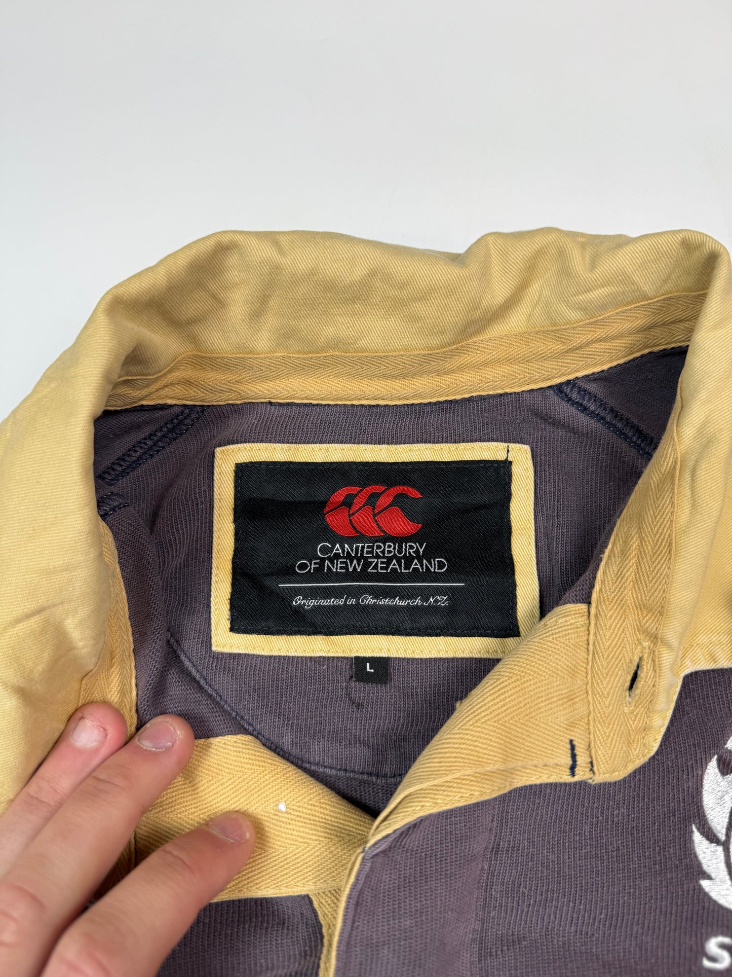 Scotland 2012/13 Canterbury rugby union shirt (L)
