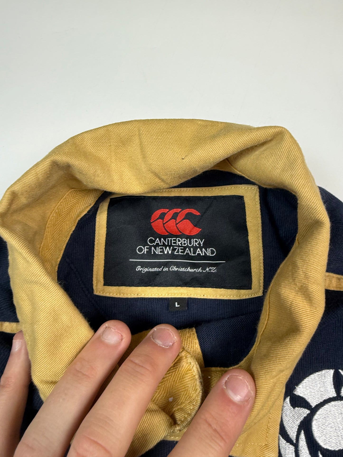 Scotland 2012/13 Canterbury rugby union shirt (L)