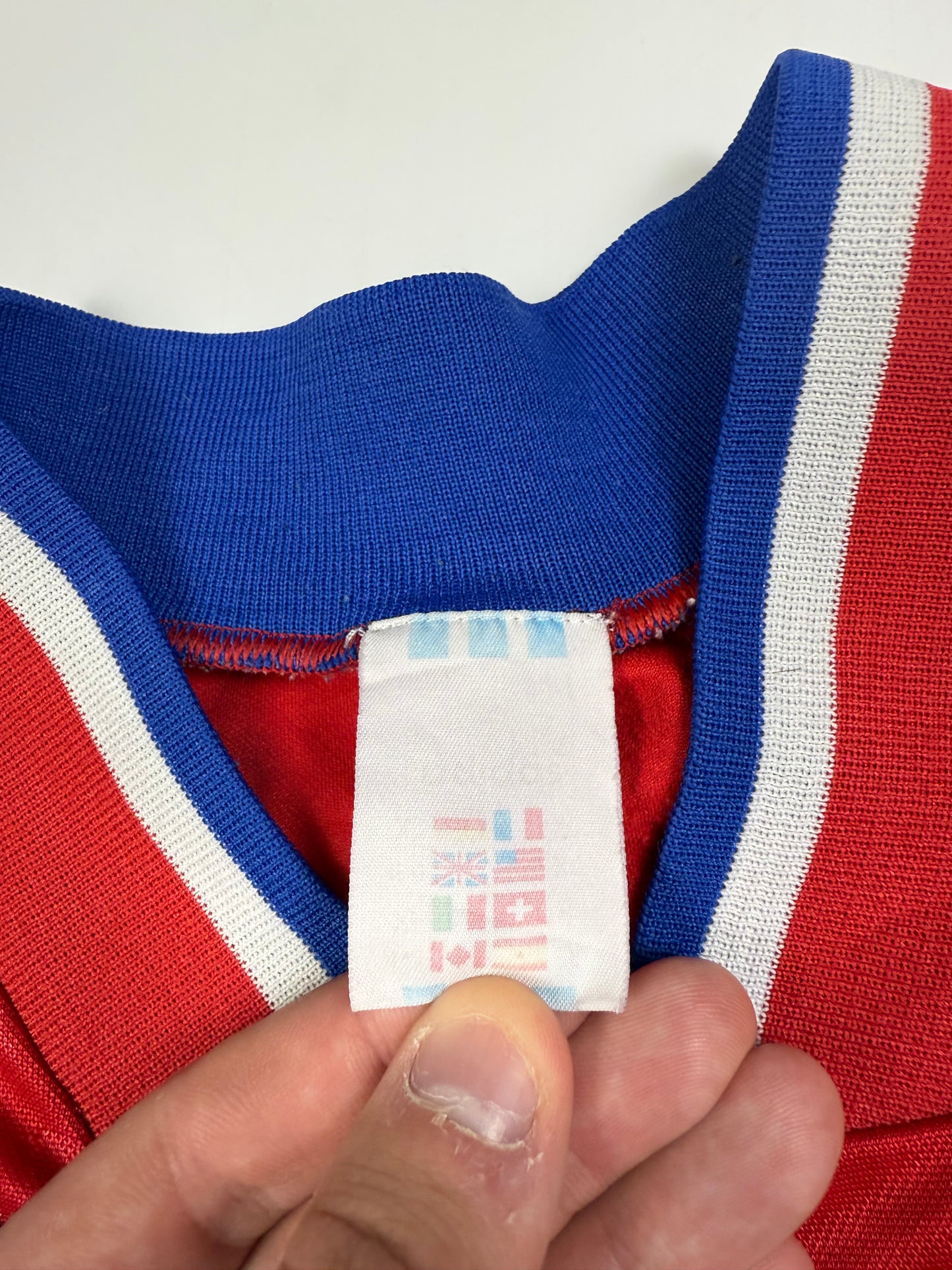 Vintage Bayern Munich 1993-95 Adidas home football shirt (XL)