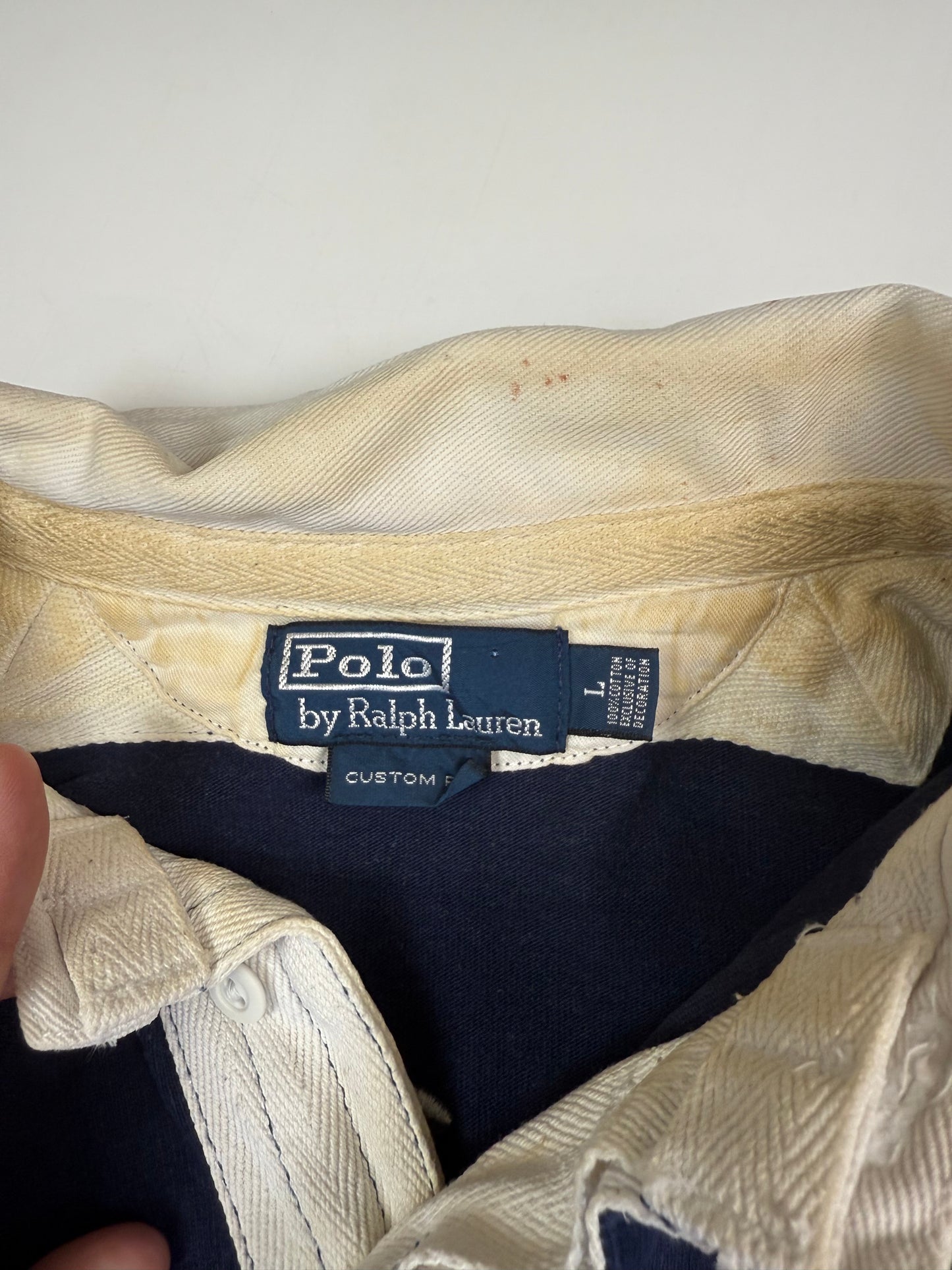 Vintage 90s Polo Ralph Lauren rugby polo (L)