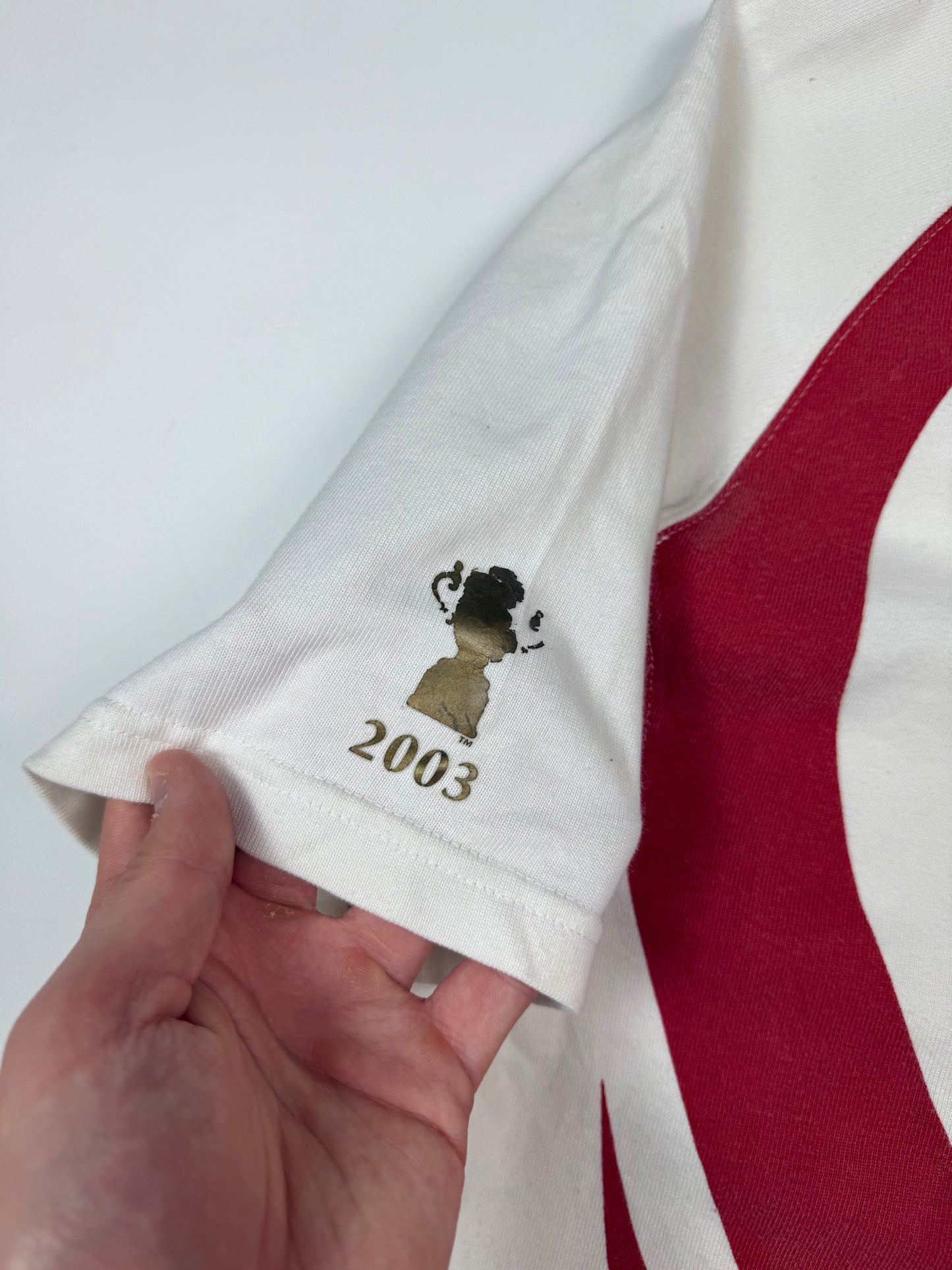 Vintage England rugby world cup 2007 Nike rugby union shirt (M)