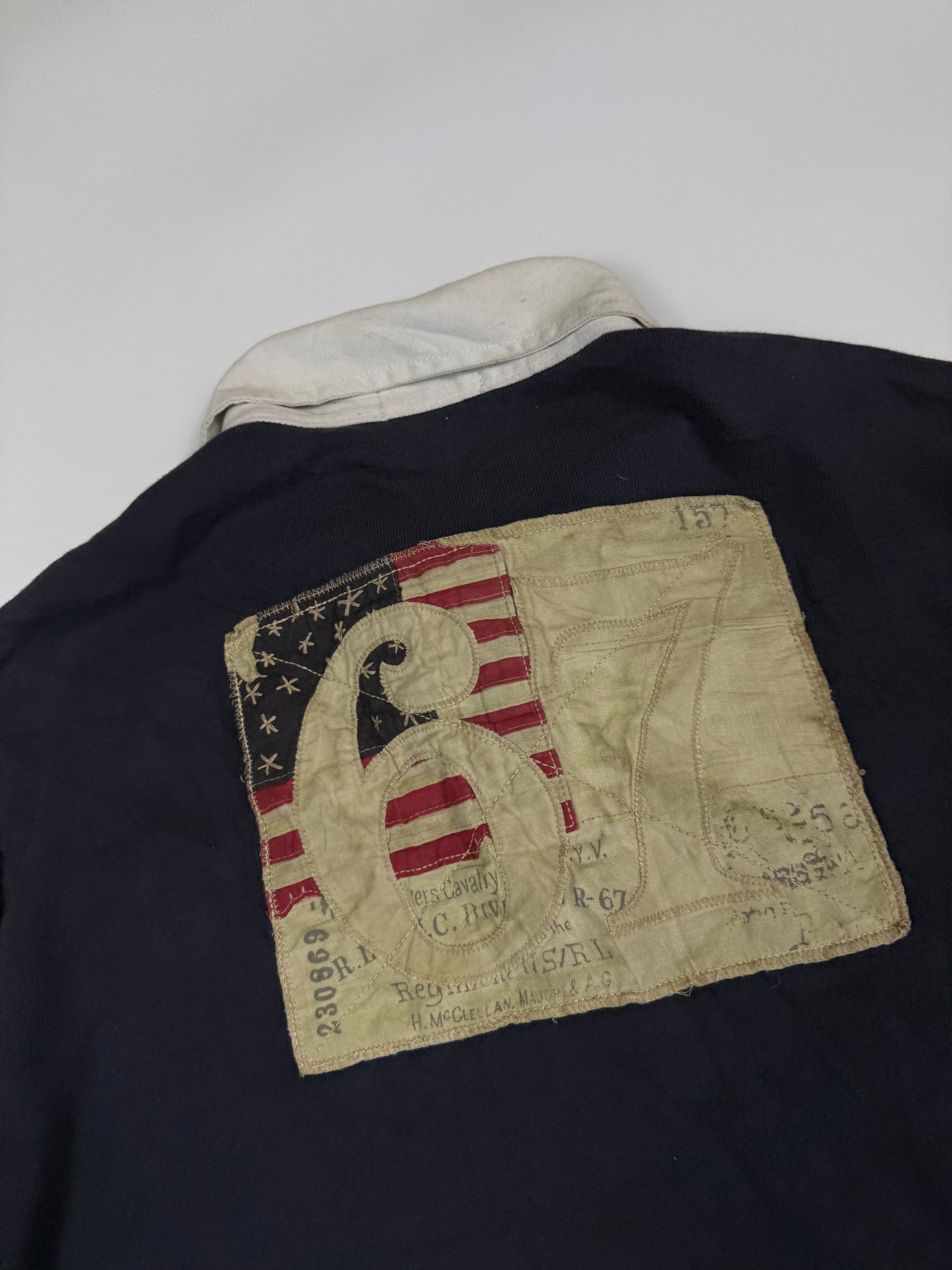 Vintage Polo Ralph Lauren jeans company rugby polo (L)