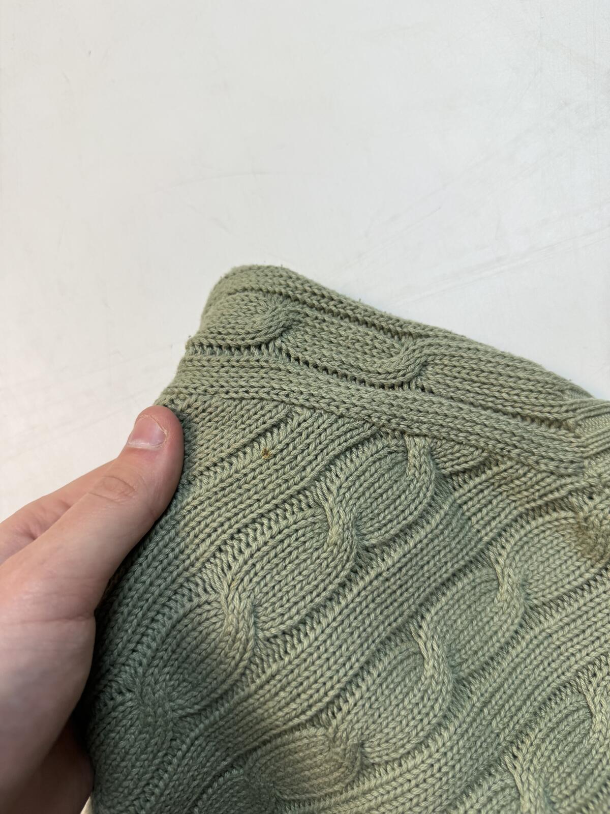 Vintage 90s Polo Ralph Lauren golf cable knit sweater (M)
