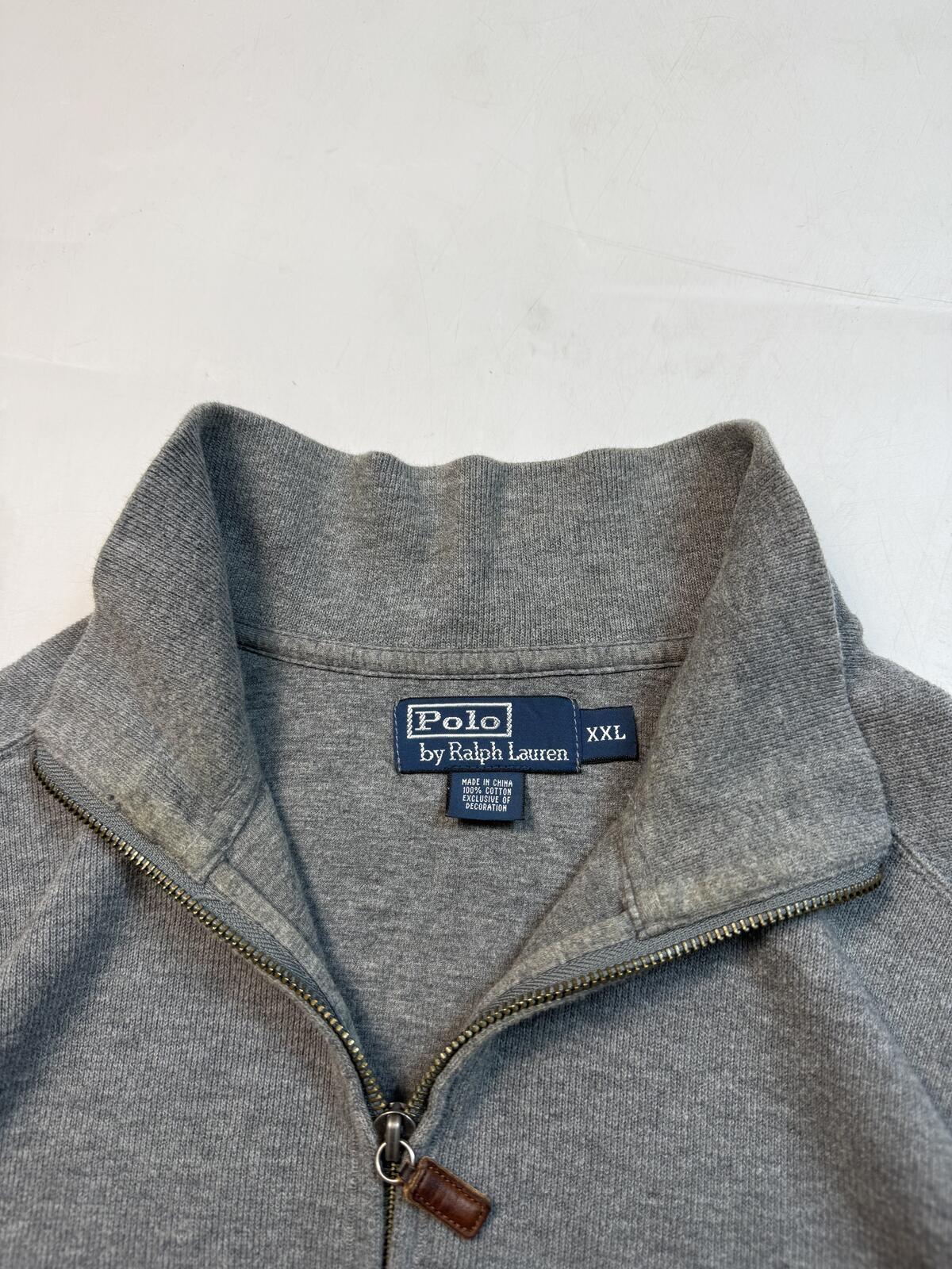 Vintage Polo Ralph Lauren quarter zip sweatshirt (XXL)