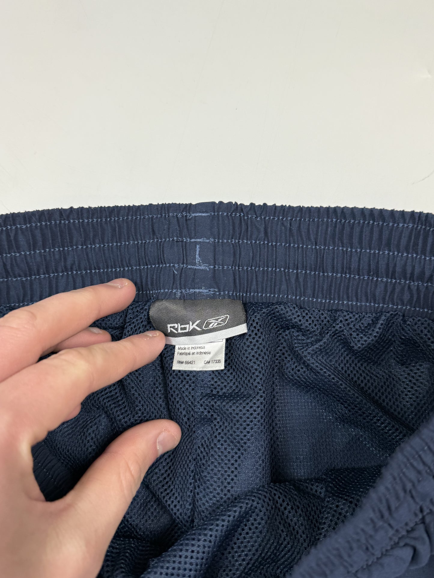Vintage Reebok baggy track pants (M)