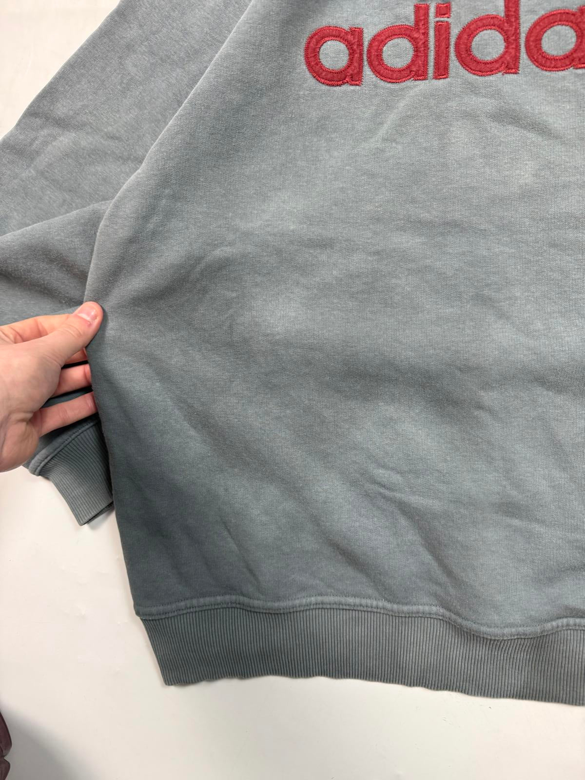 Vintage Adidas spell out sweatshirt (S)