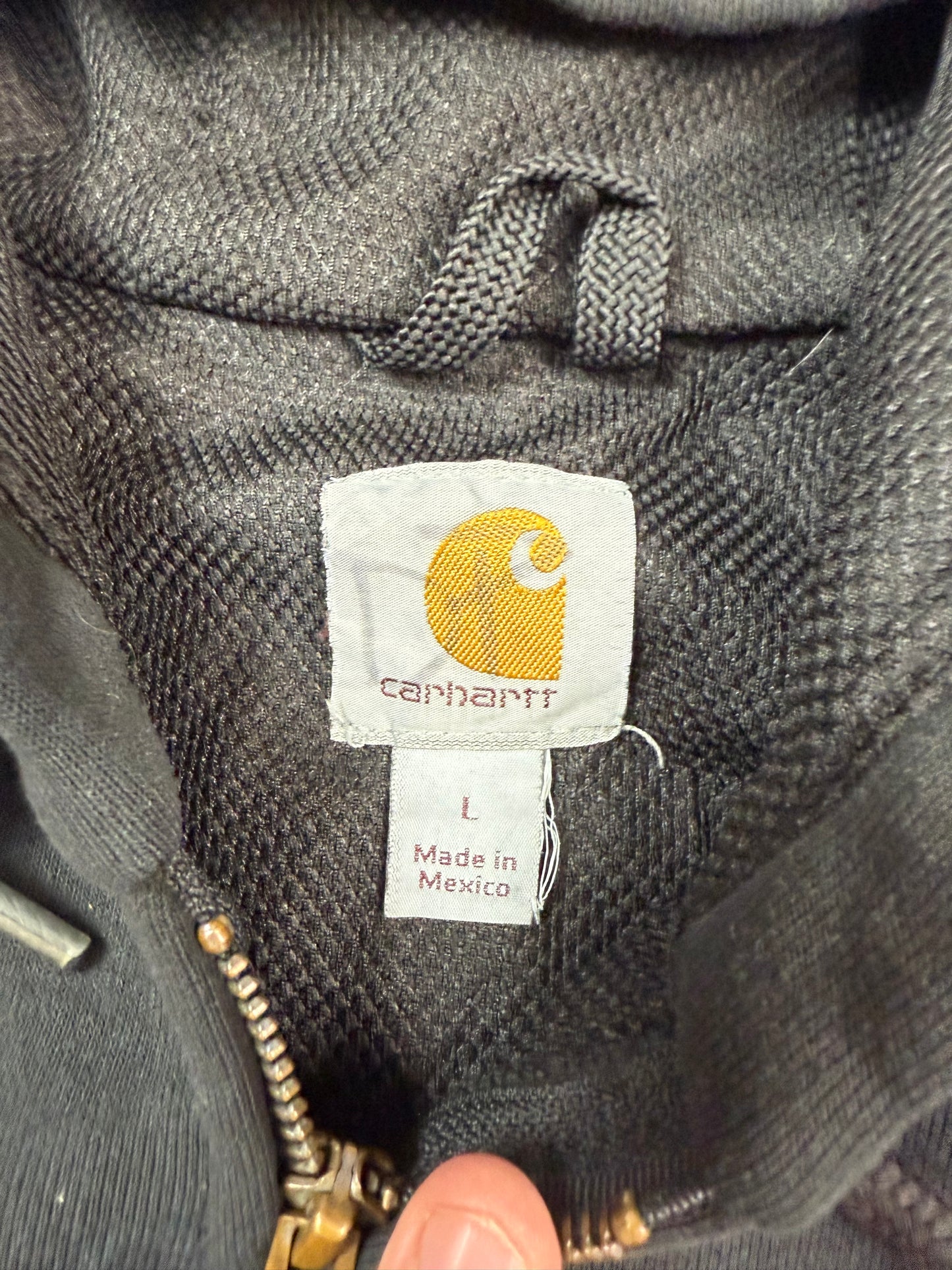 Carhartt rain defender full zip hoodie (L)