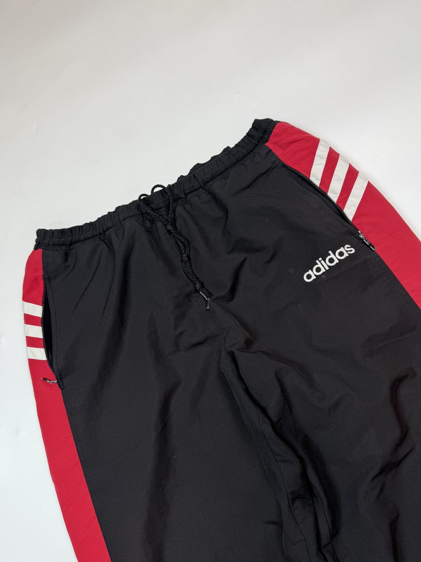 Vintage 90s Adidas baggy track pants (L)