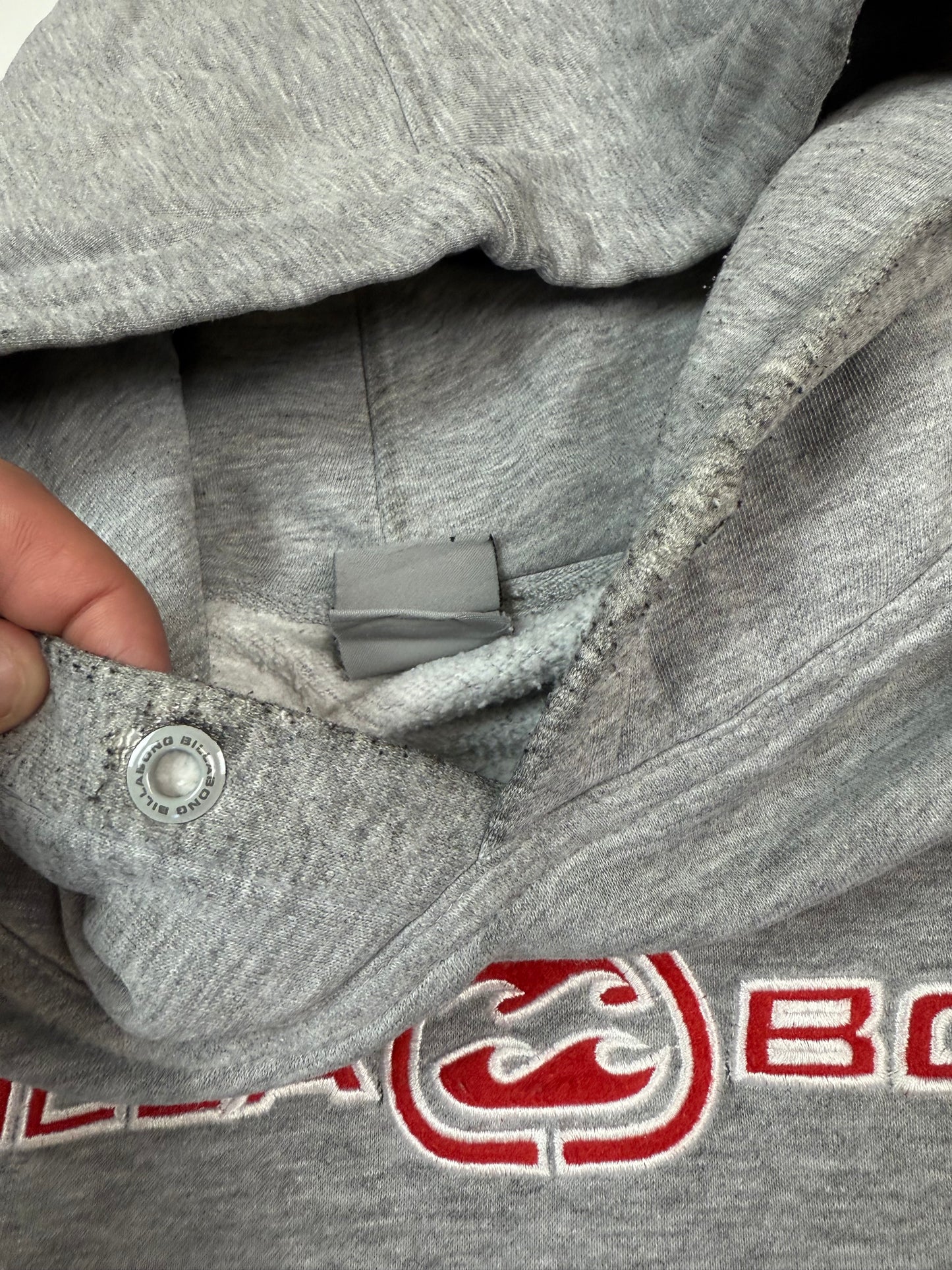 Vintage Y2K Billabong spell out hoodie (L)