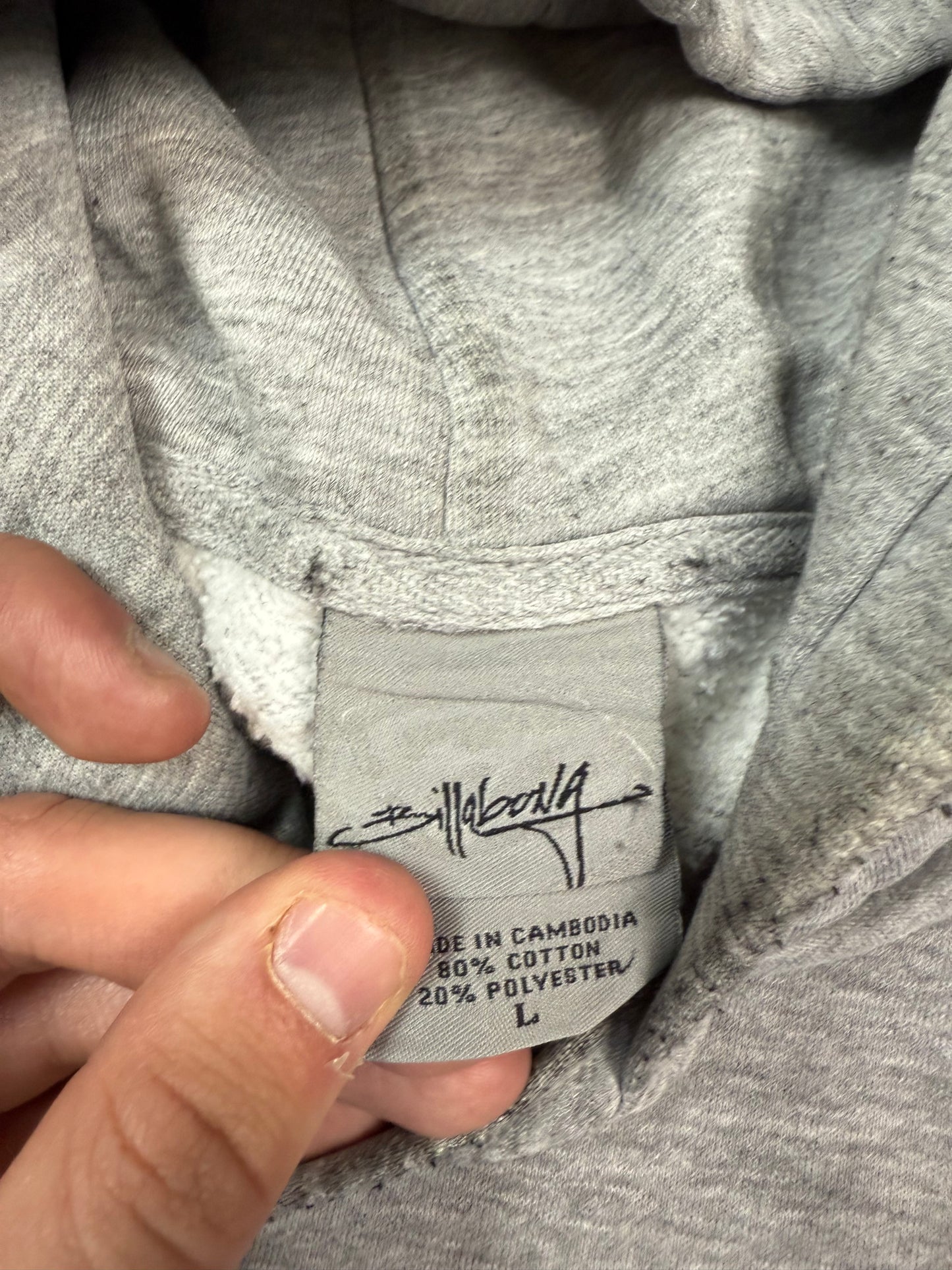 Vintage Y2K Billabong spell out hoodie (L)