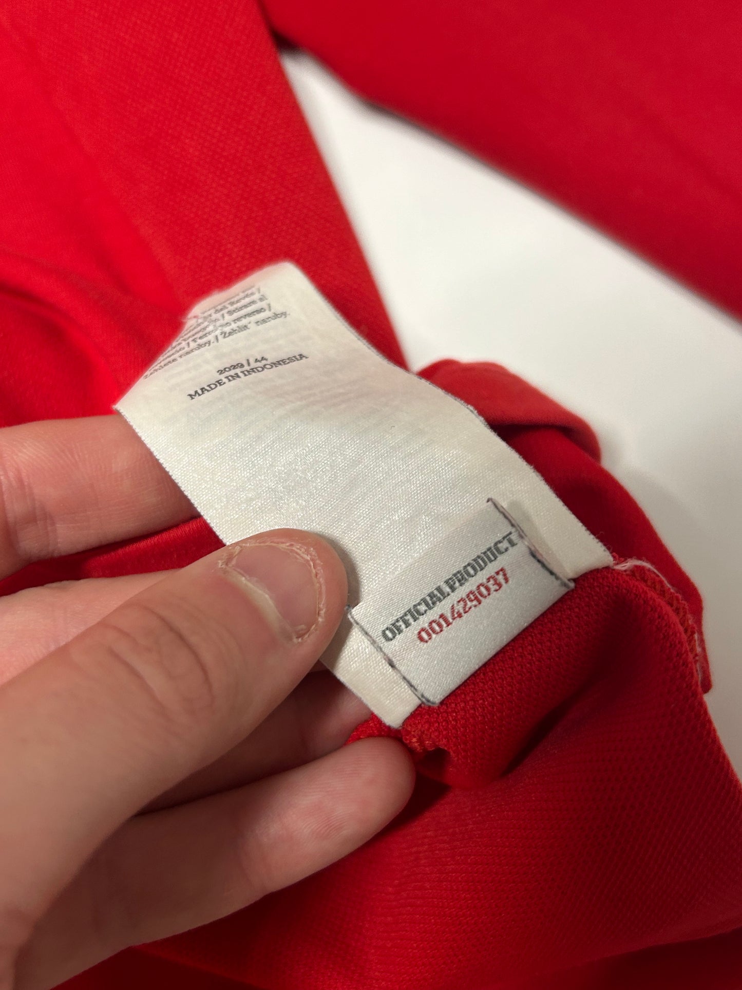 England 2010/11 away football shirt (XL)