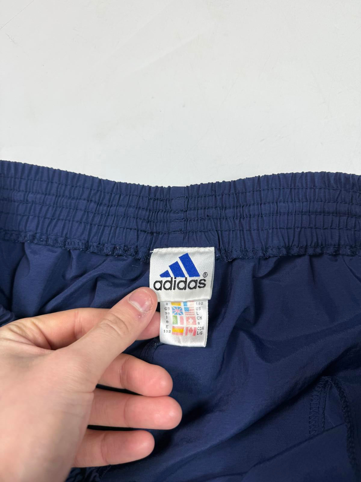 Vintage 90s adidas baggy track pants (L)