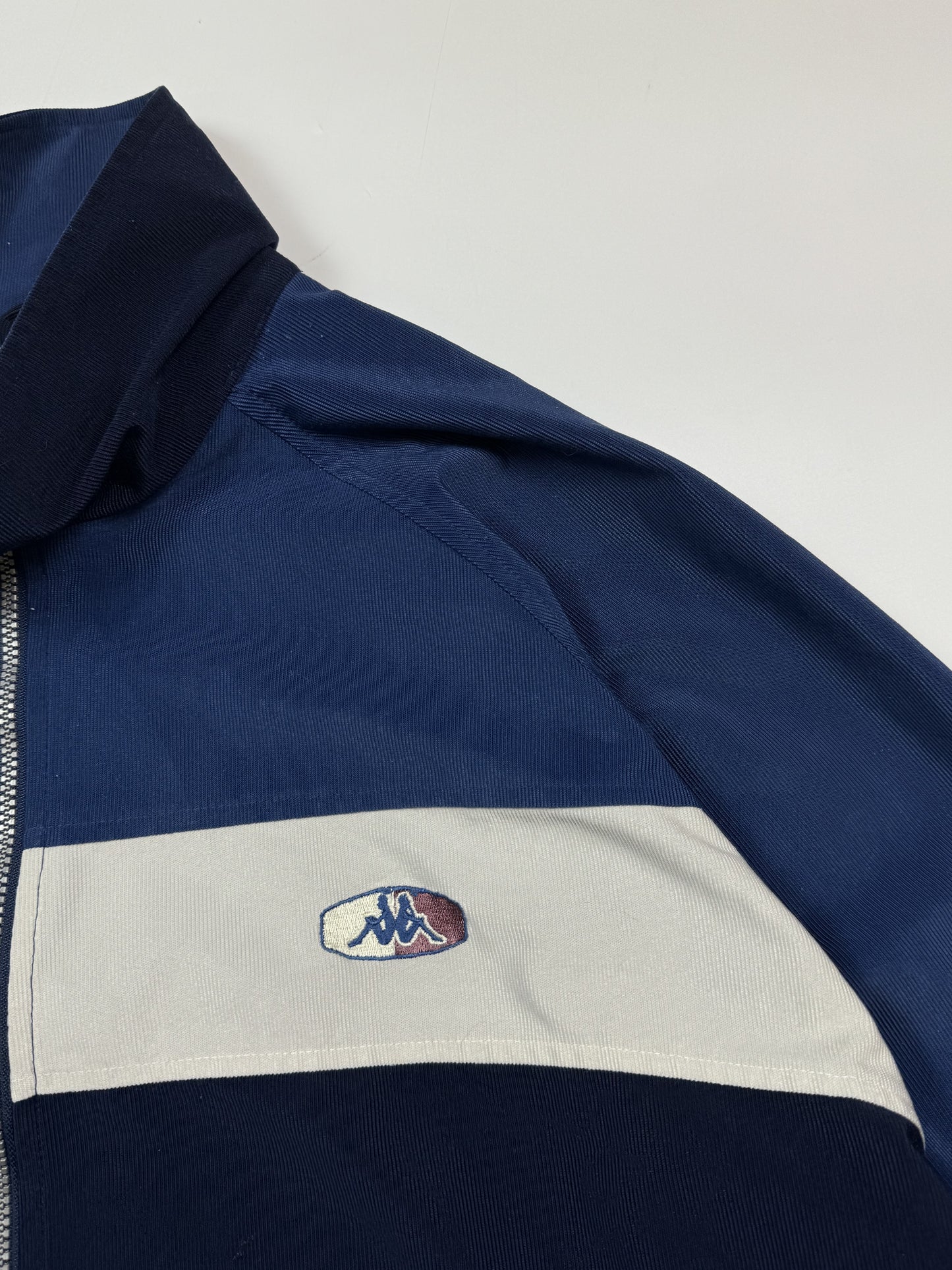 Vintage 90s Kappa colour block track jacket (XXL)