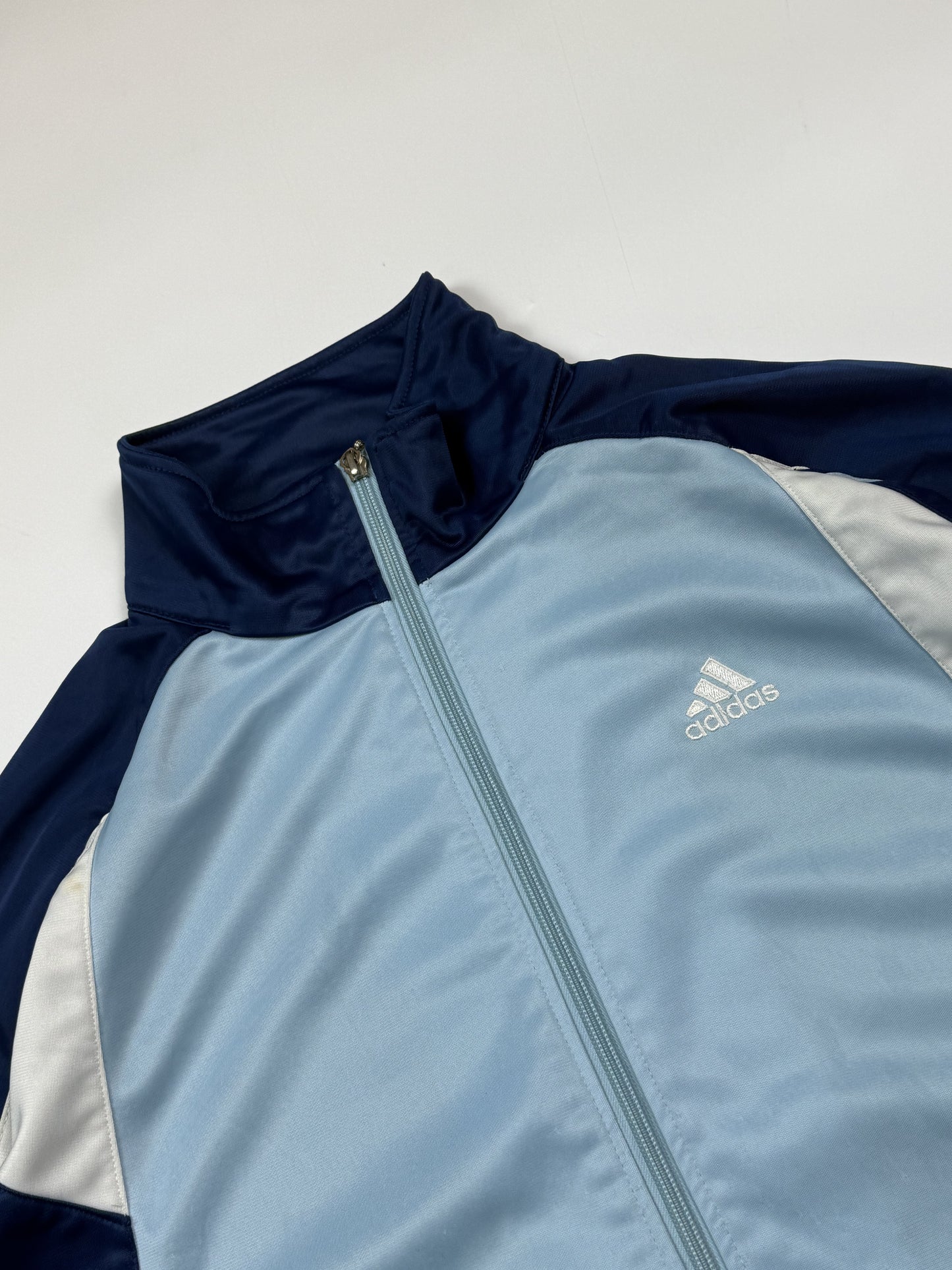 Vintage Adidas small logo track jacket (L)