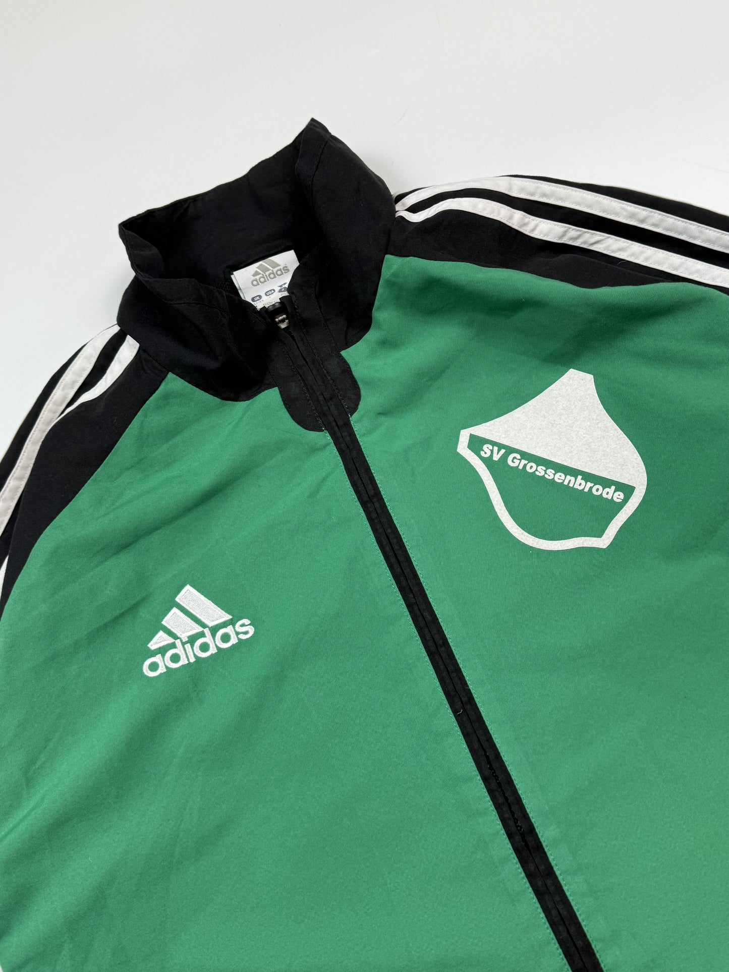 Vintage Adidas football track jacket (L)