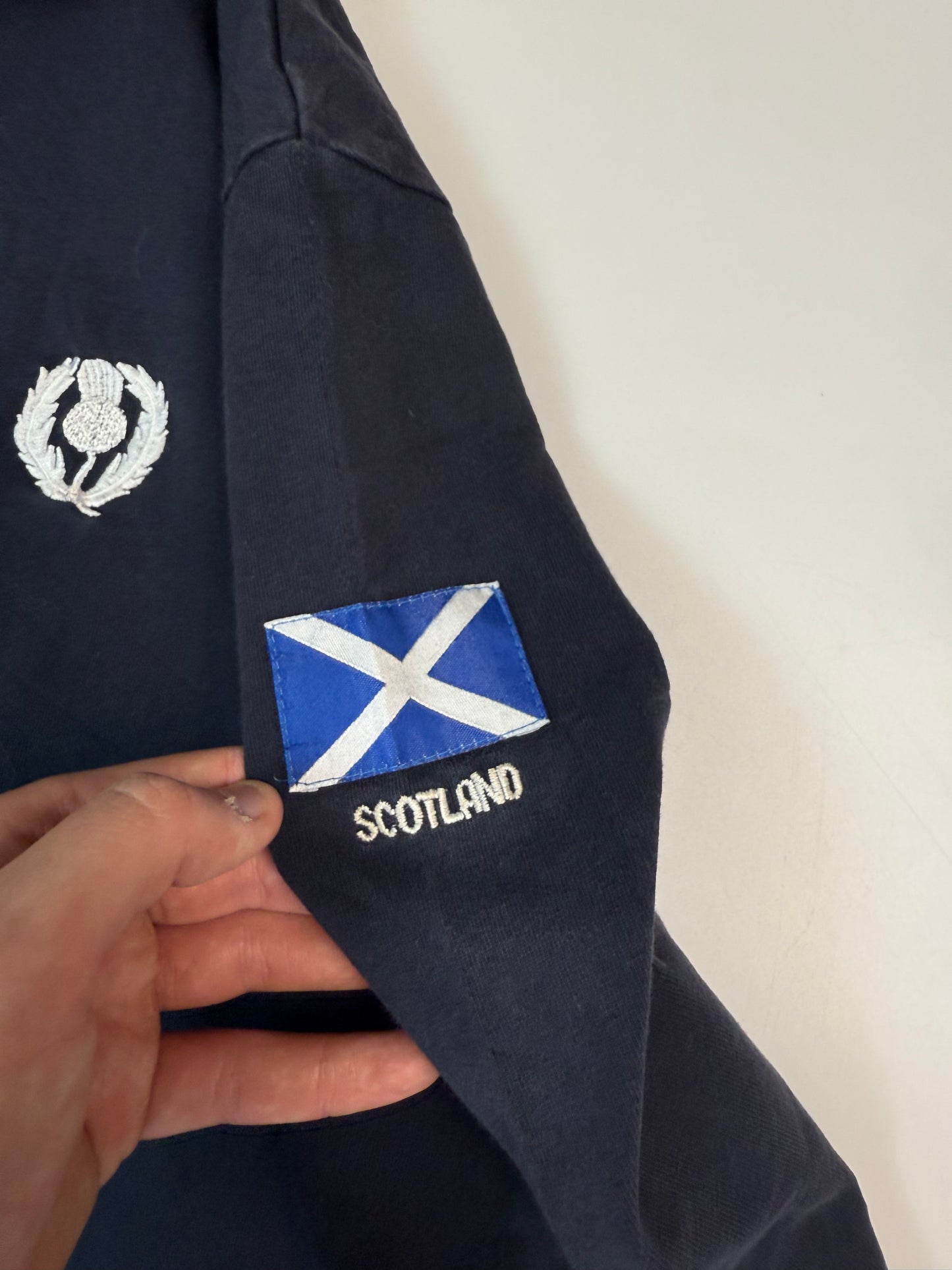 Vintage Scotland Chak sport rugby union shirt (L)