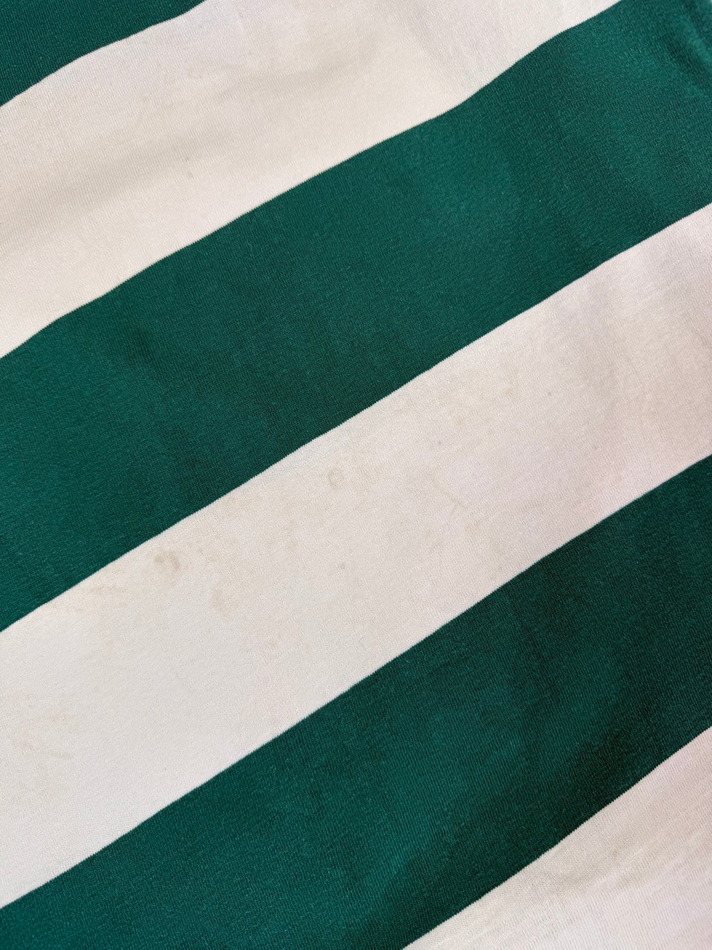 Vintage 80s Umbro striped rugby polo shirt (M)