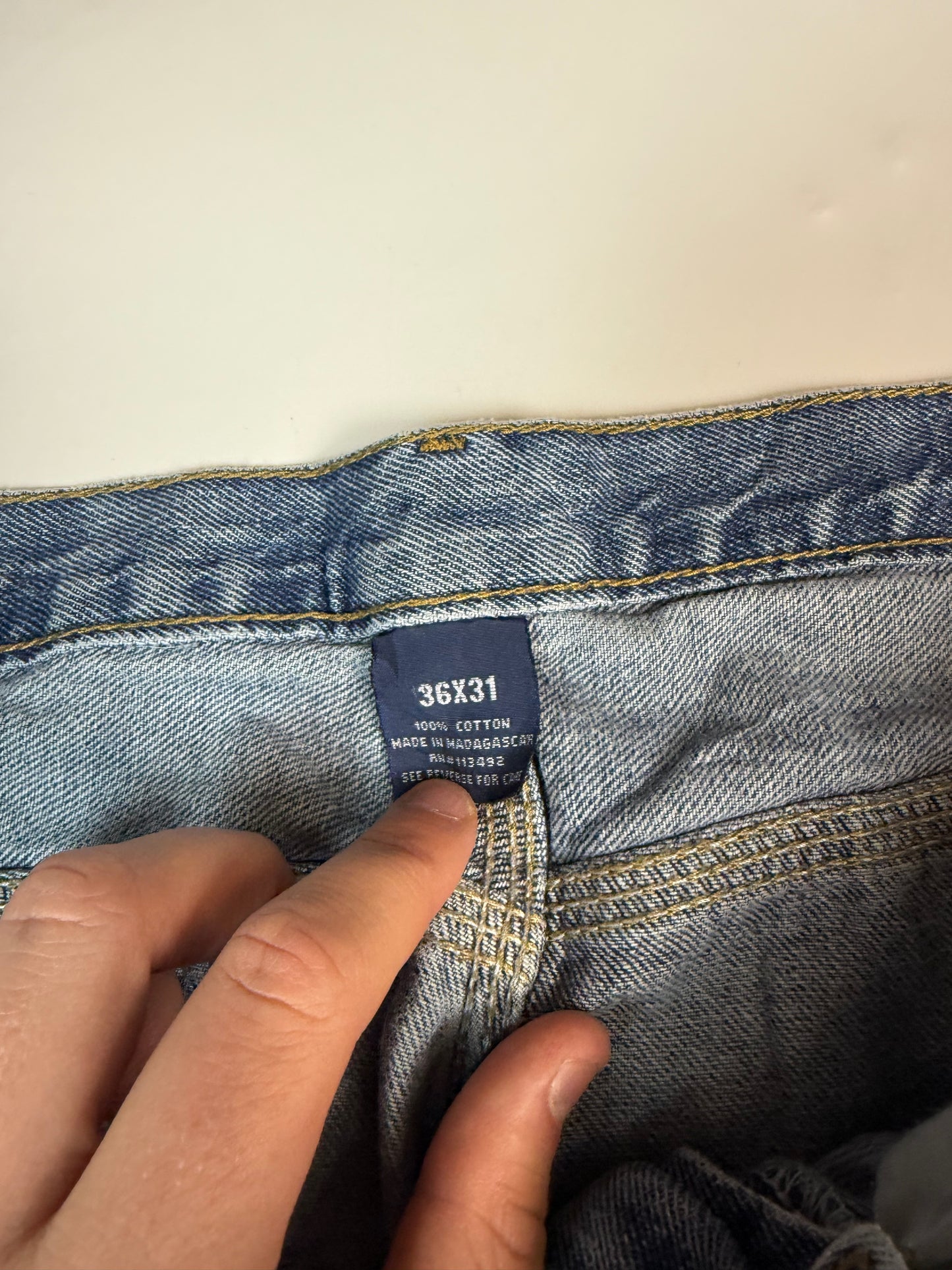 Vintage baggy carpenter jeans (W34)