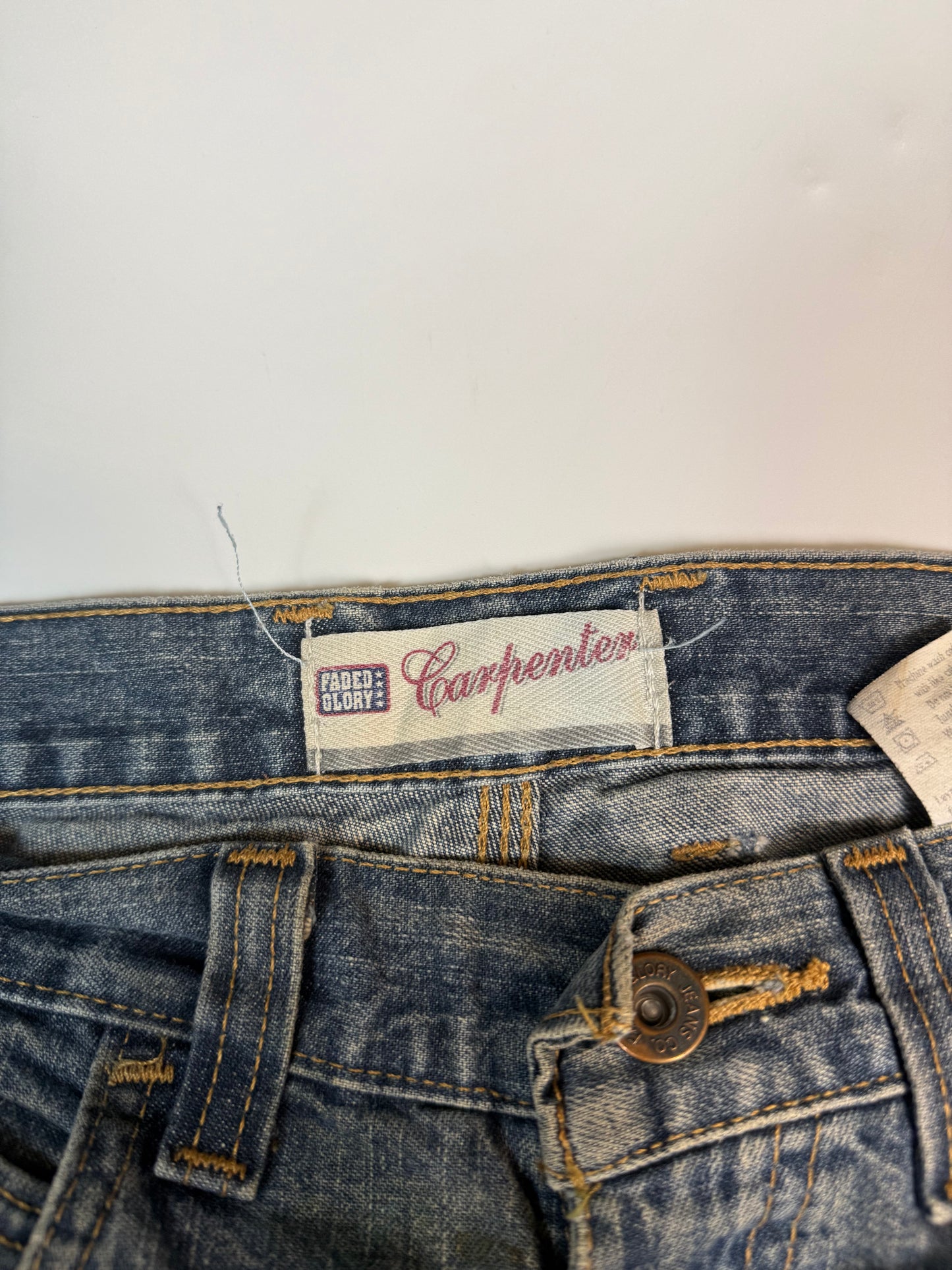 Vintage Faded glory baggy carpenter jeans (W32)
