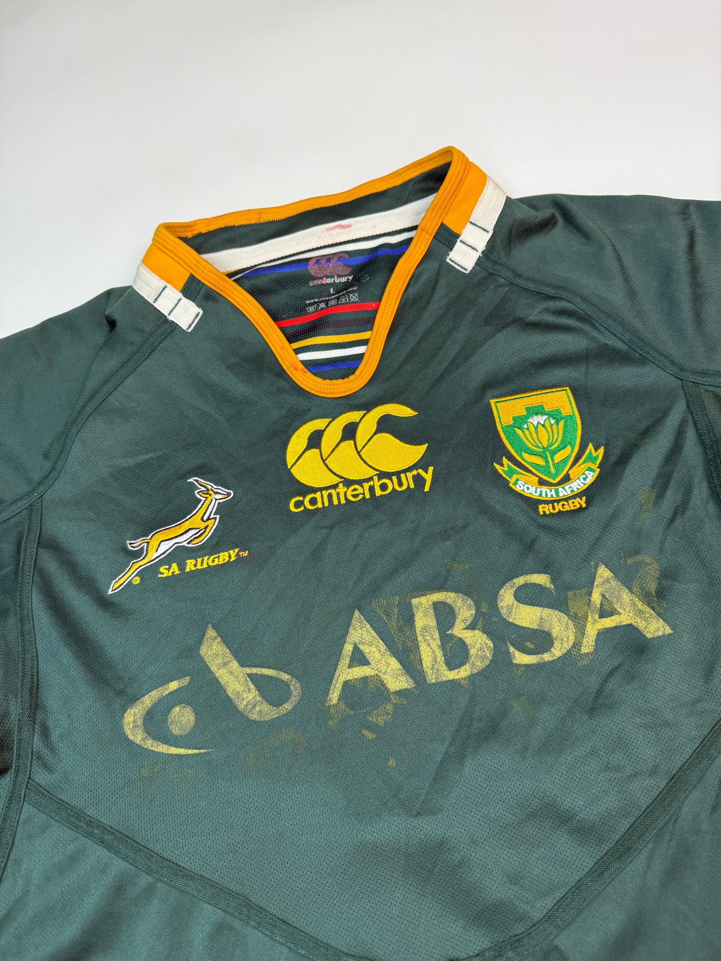 South Africa 2013/14 Canterbury rugby shirt (L)