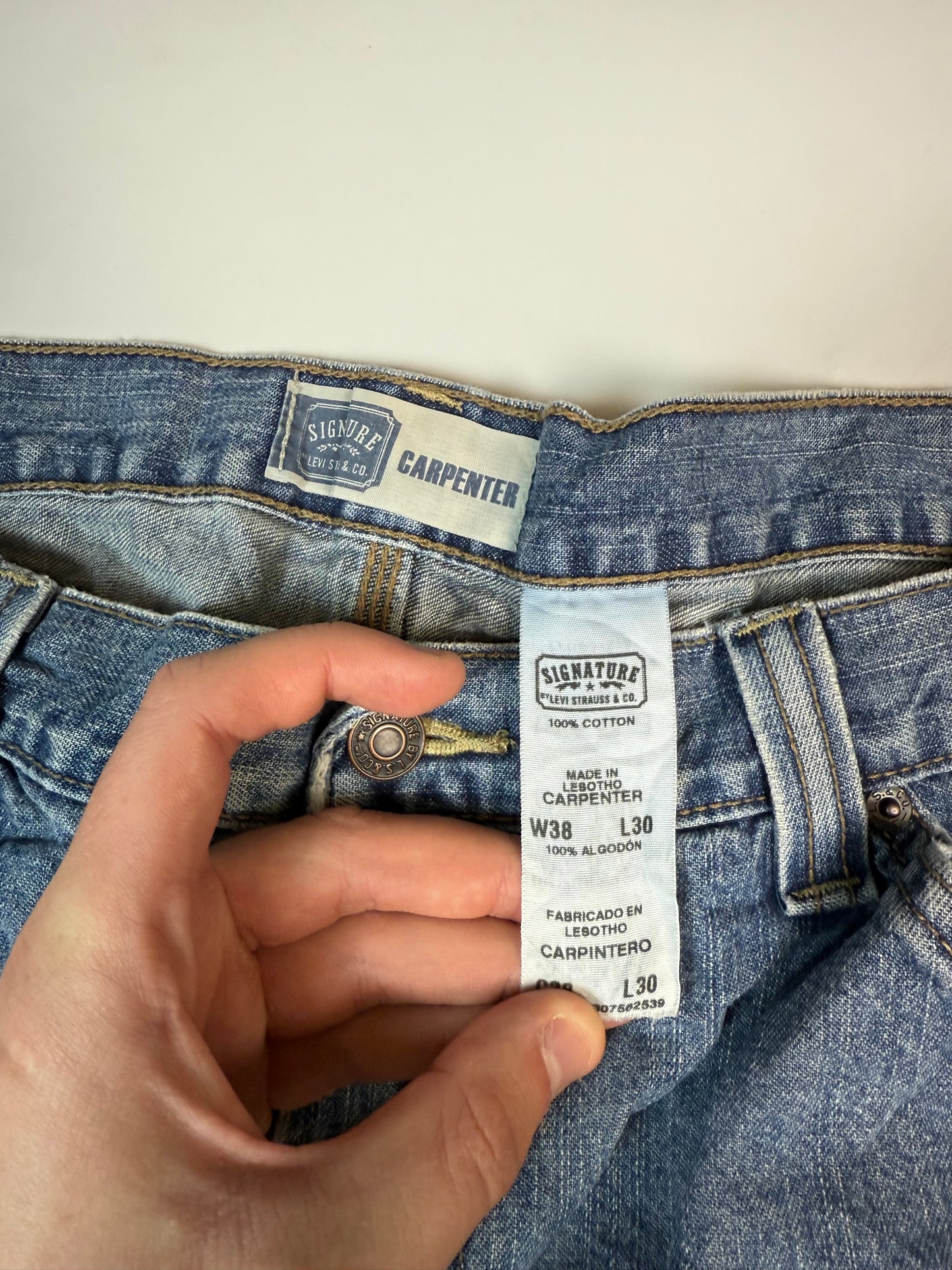 Levi's baggy carpenter jeans (W38)