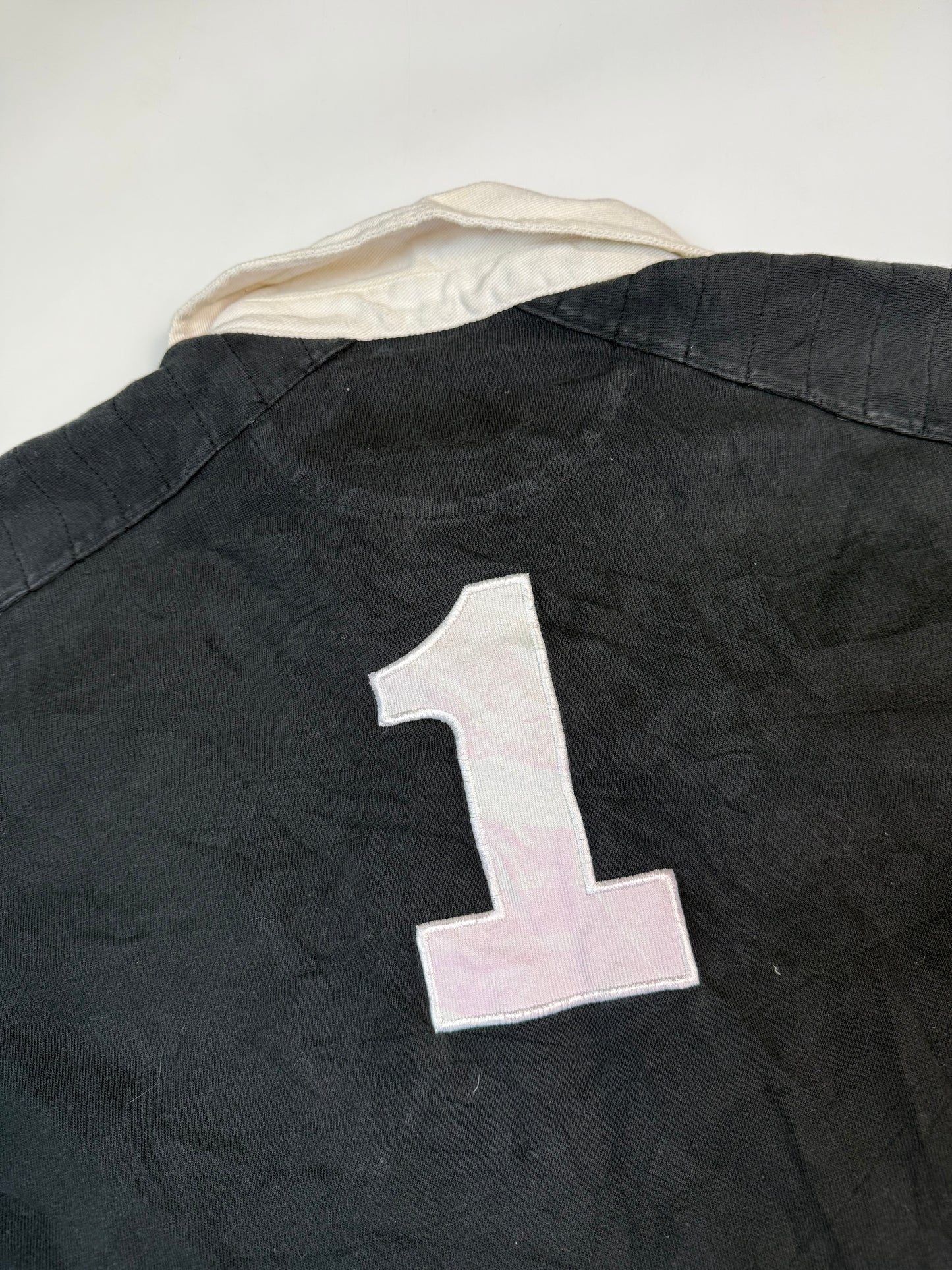 Vintage New Zealand all blacks Cotton Traders rugby shirt (L)