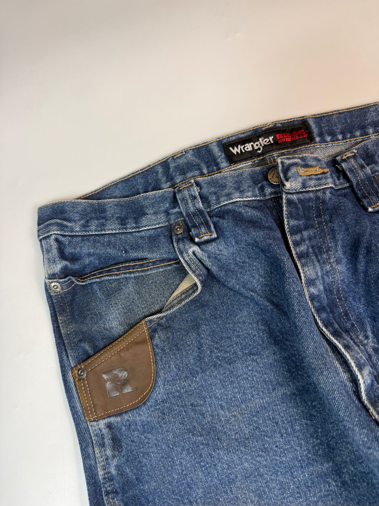 Wrangler Riggs baggy carpenter jeans (W34)