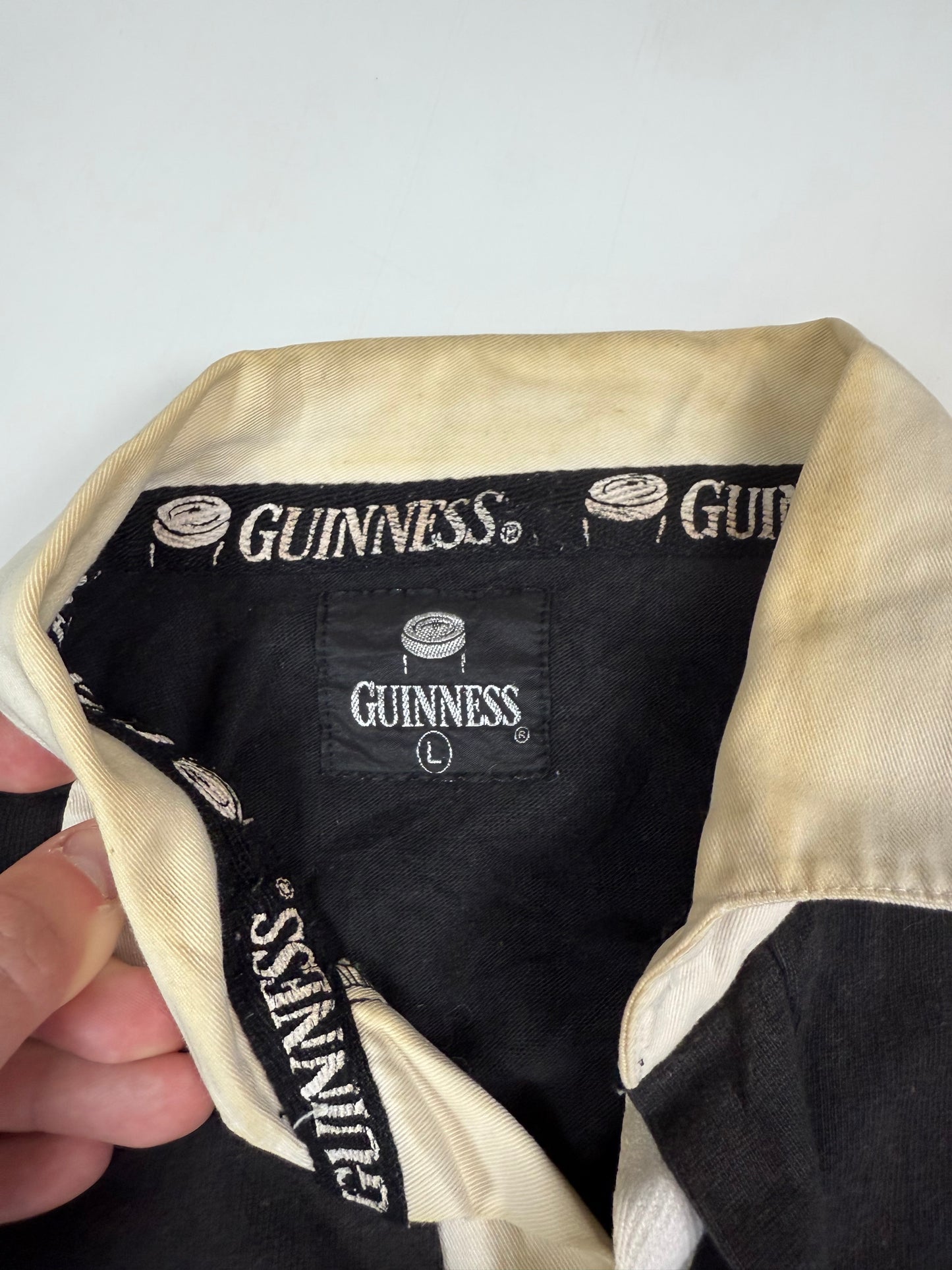 Vintage 90s Guinness rugby world cup 1999 rugby union shirt (L)