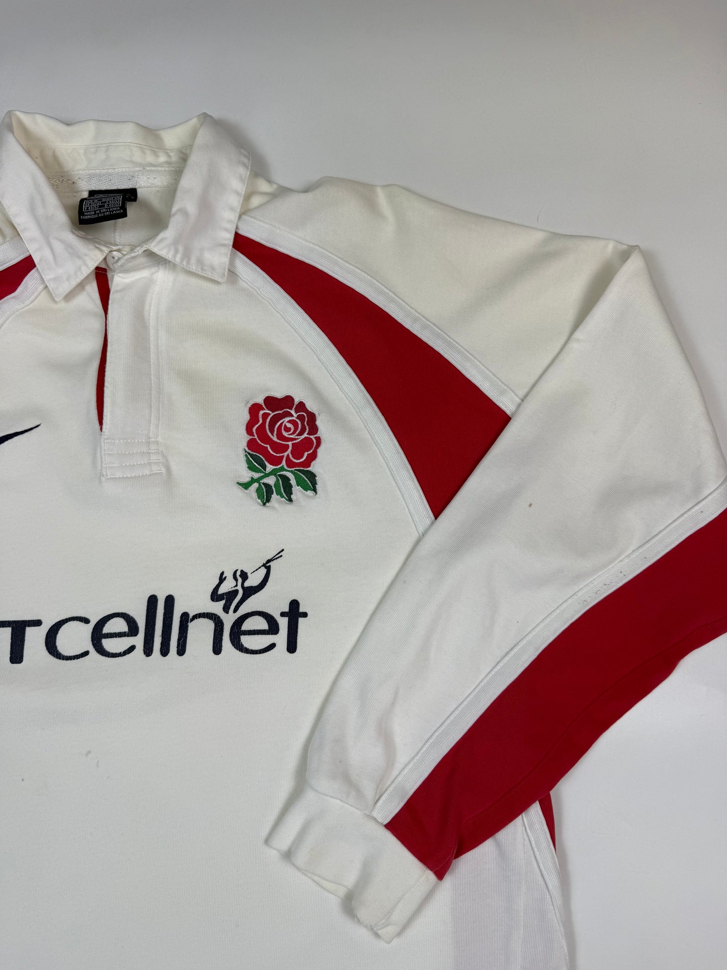 Vintage England 2001/02 Nike rugby union shirt (L)