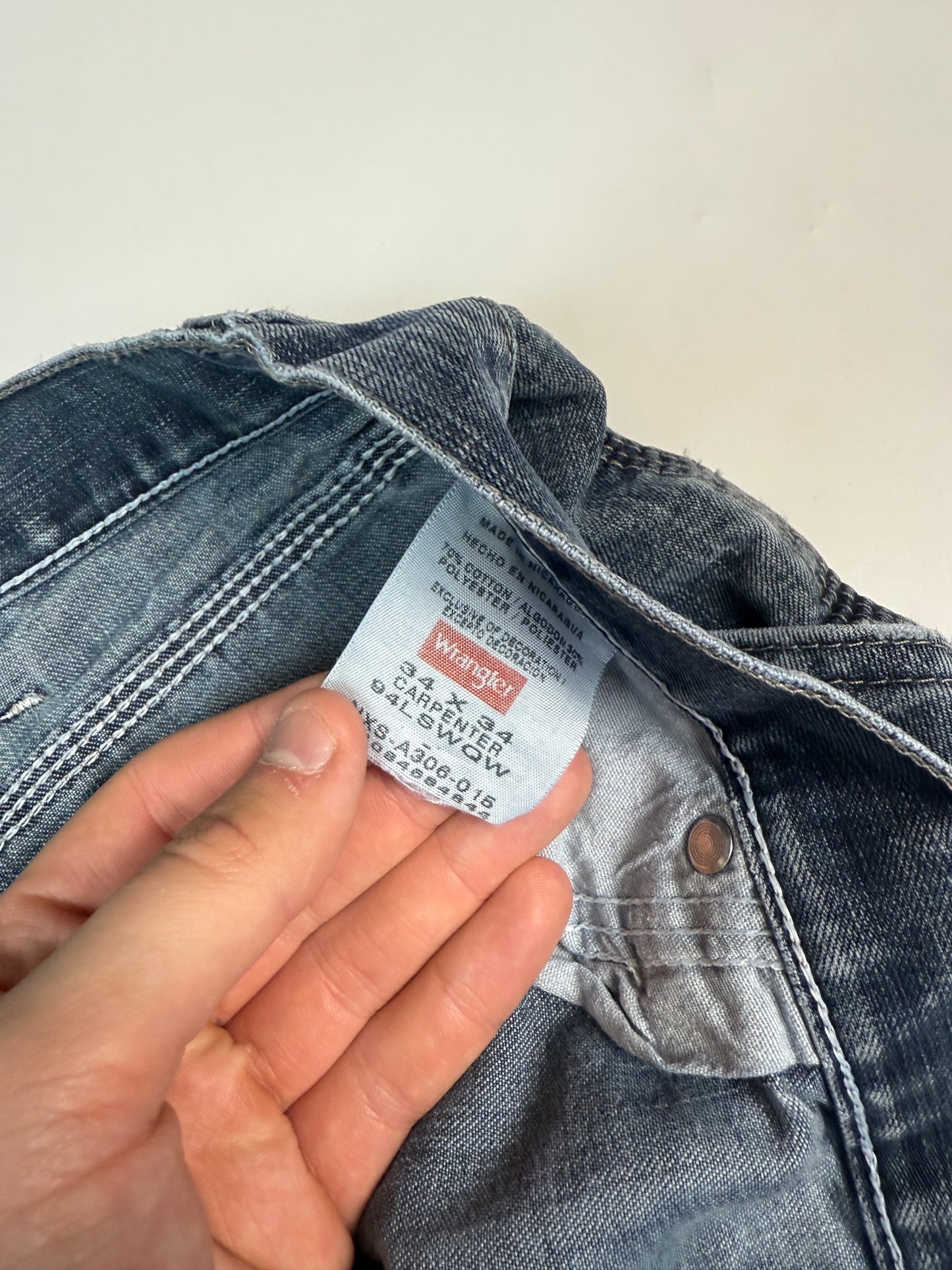 Wrangler baggy carpenter jeans (W34)