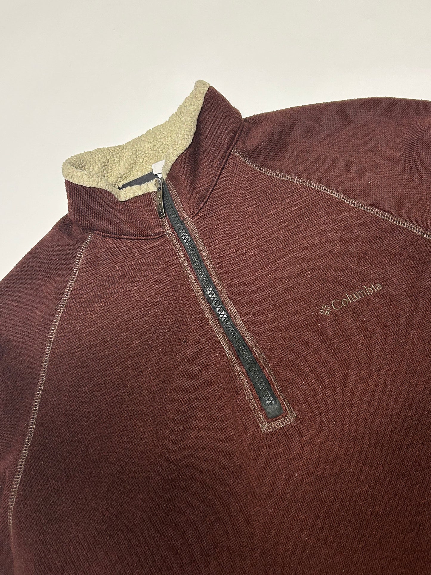 Columbia quarter zip fleece (L)