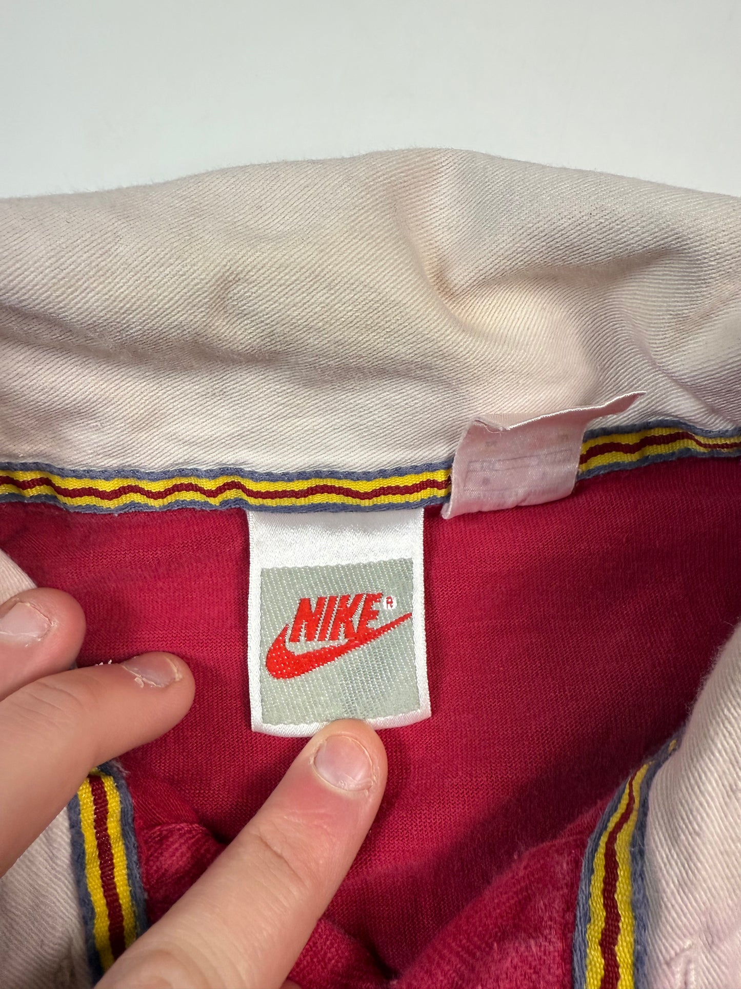 Vintage 80s Nike rugby polo (M)