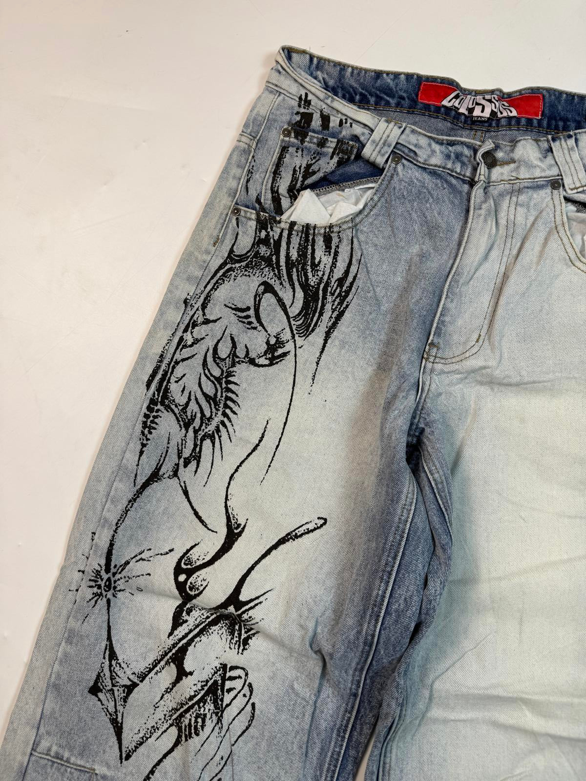 Jaded London Colossus hip hop jeans (W32)