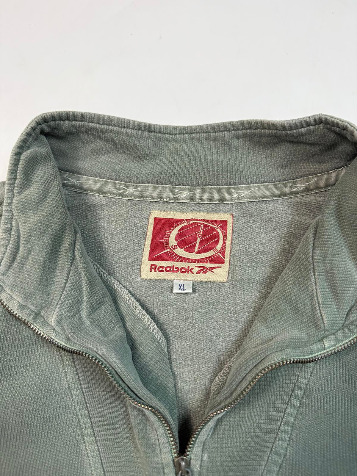 Vintage 90s Reebok quarter zip sweatshirt (XL)