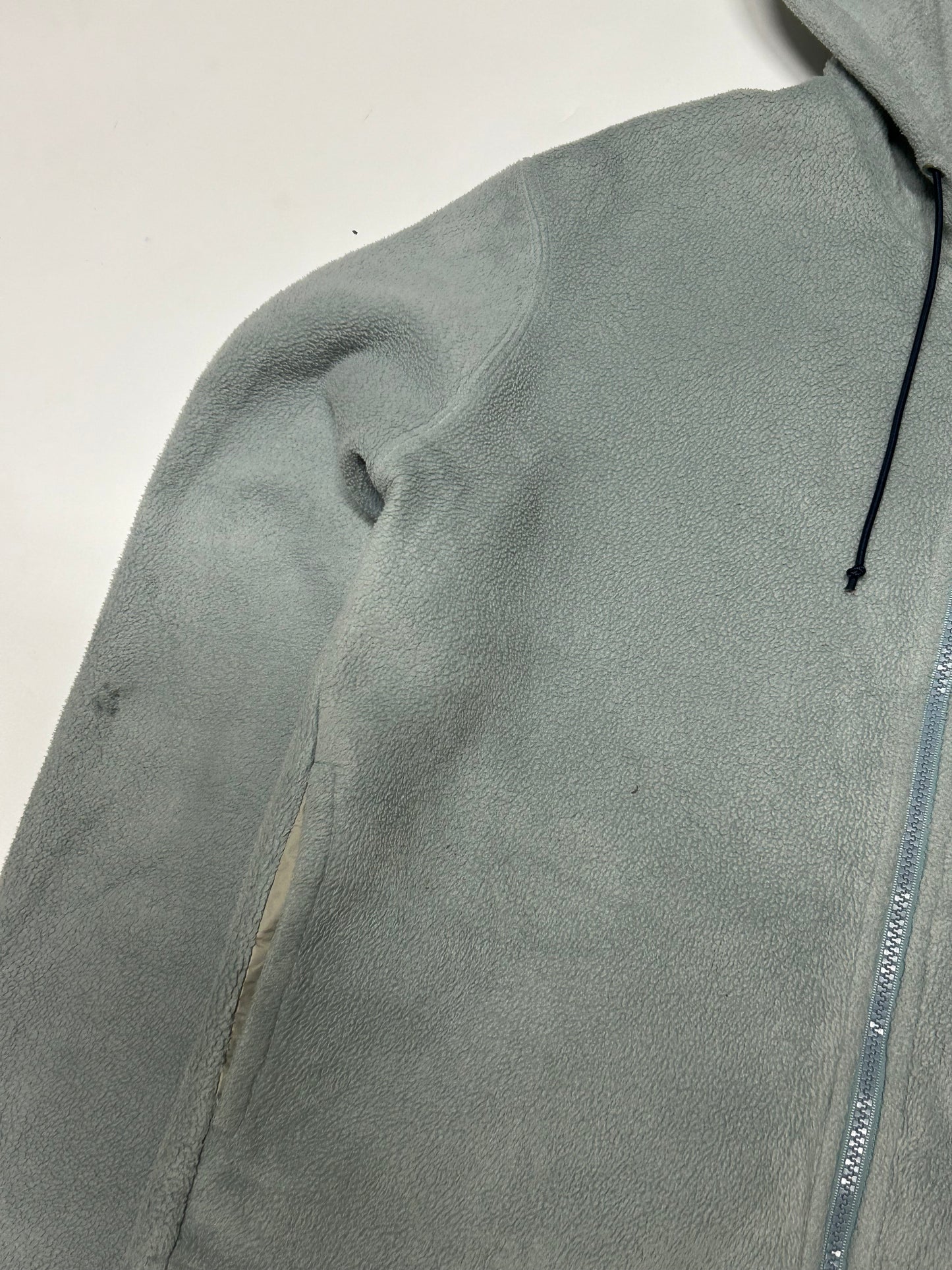 Vintage Nike full zip hooded fleece (M)