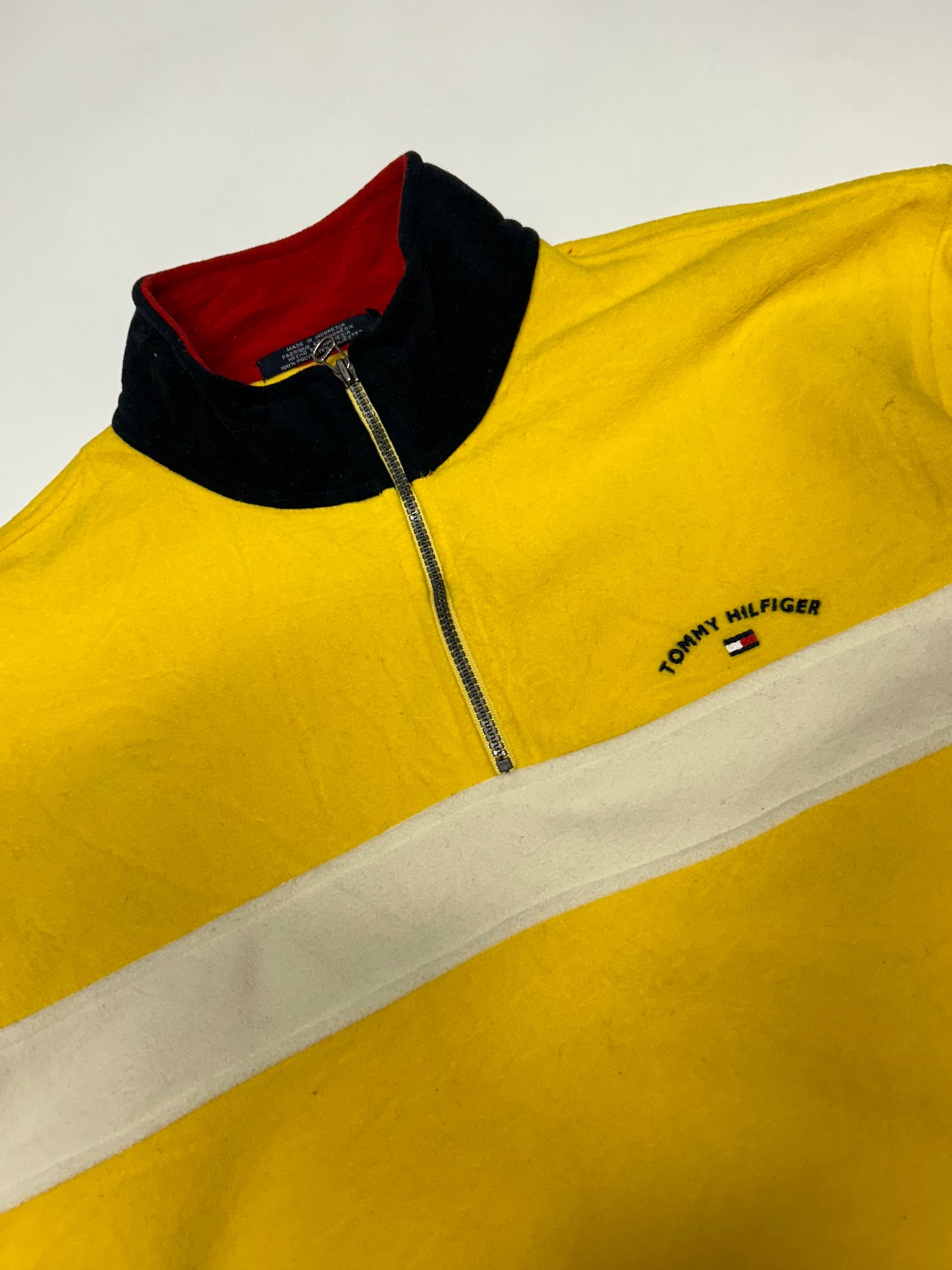 Vintage Tommy Hilfiger quarter zip fleece (XL)