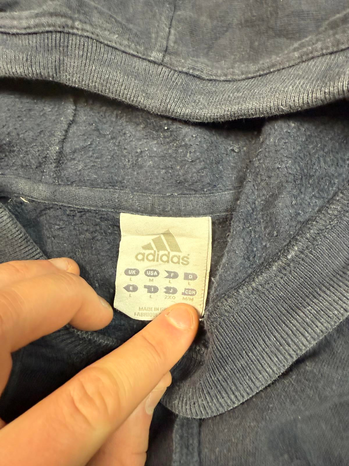 Vintage Adidas spell out hoodie (L)