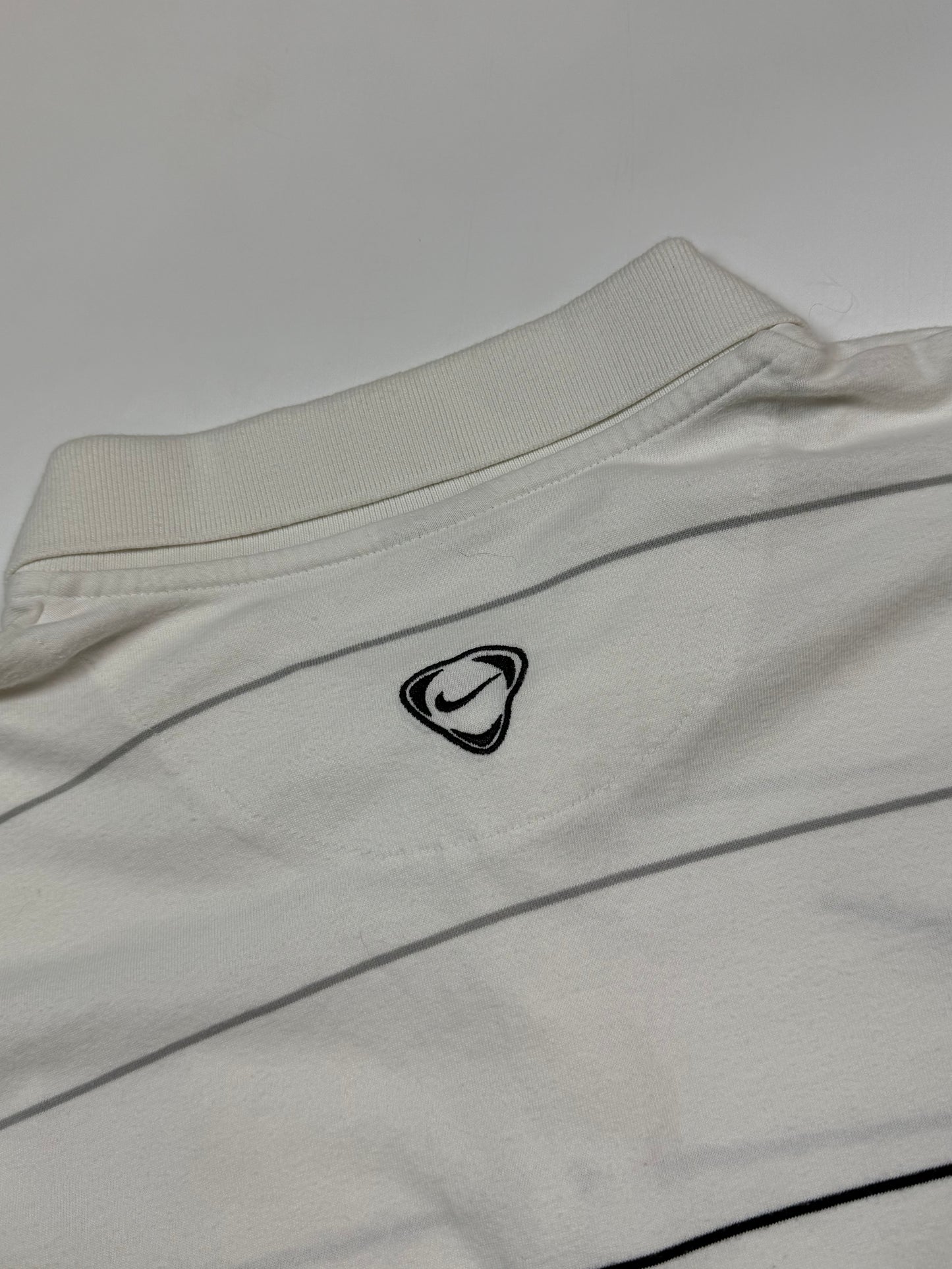 Vintage Juventus 2008/09 Nike striped polo shirt (XL)