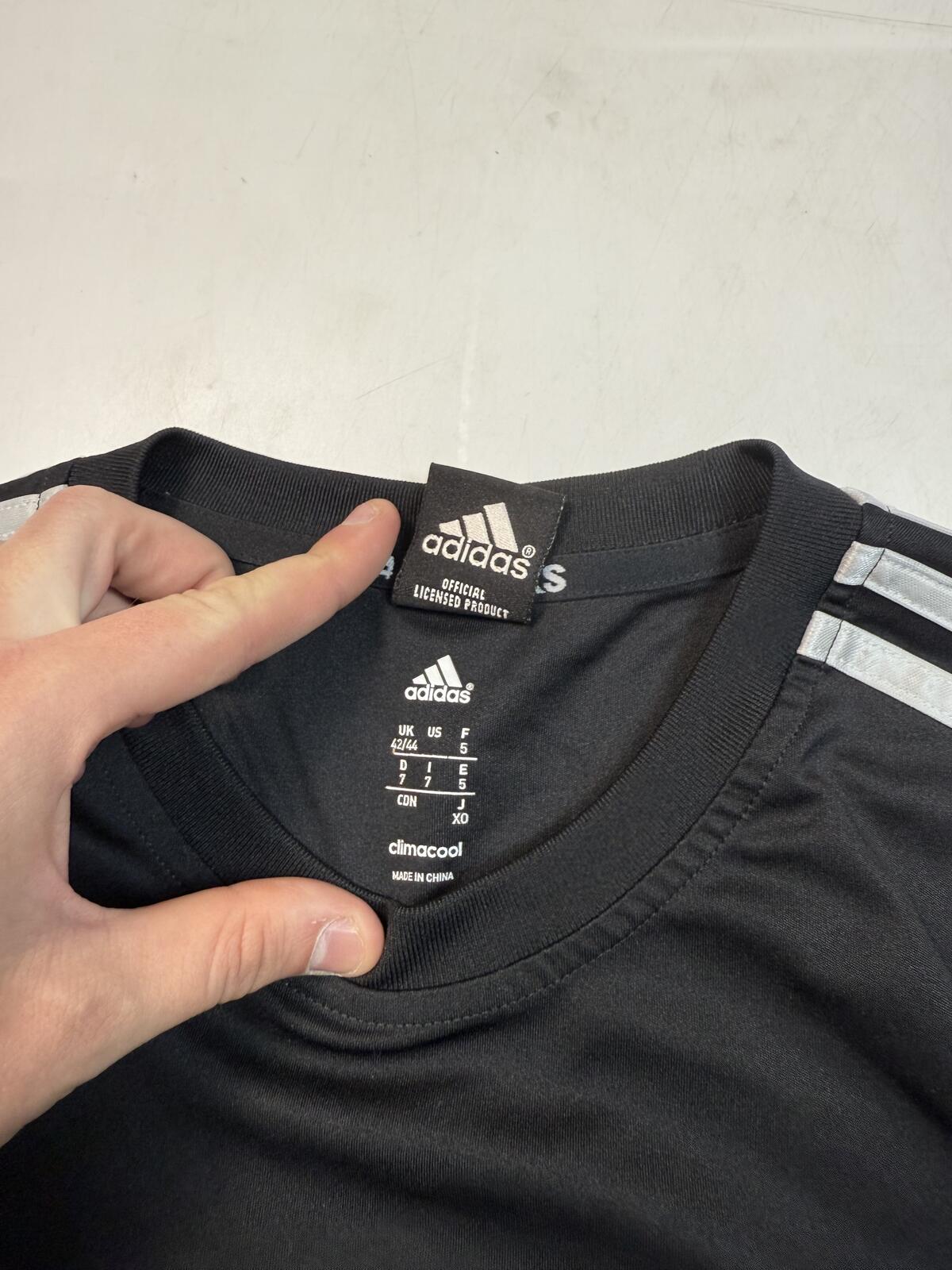 New Zealand all blacks 2014/15 Adidas training rugby shirt (L)