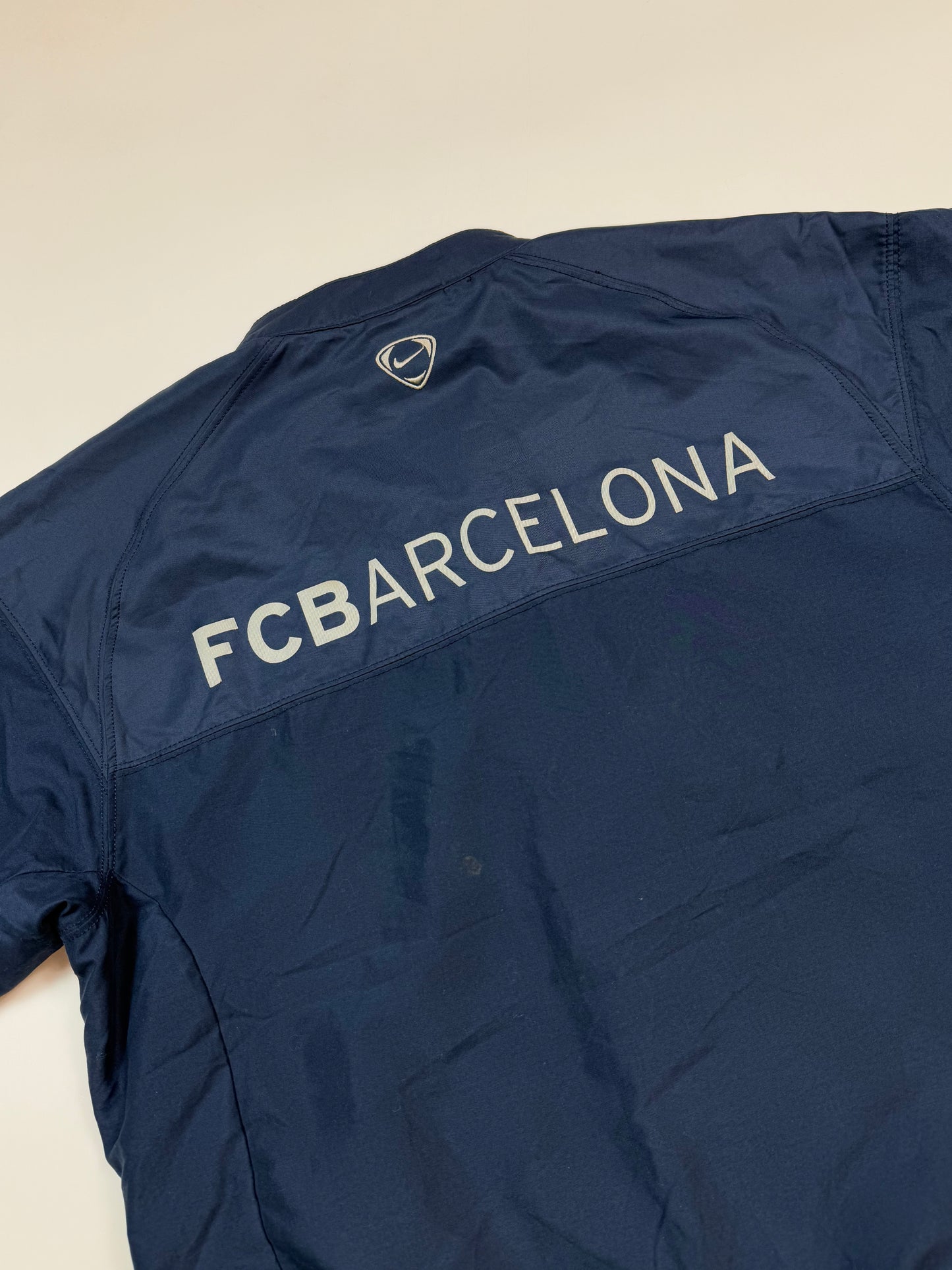 Vintage Barcelona 2008/09 Nike track jacket (S)